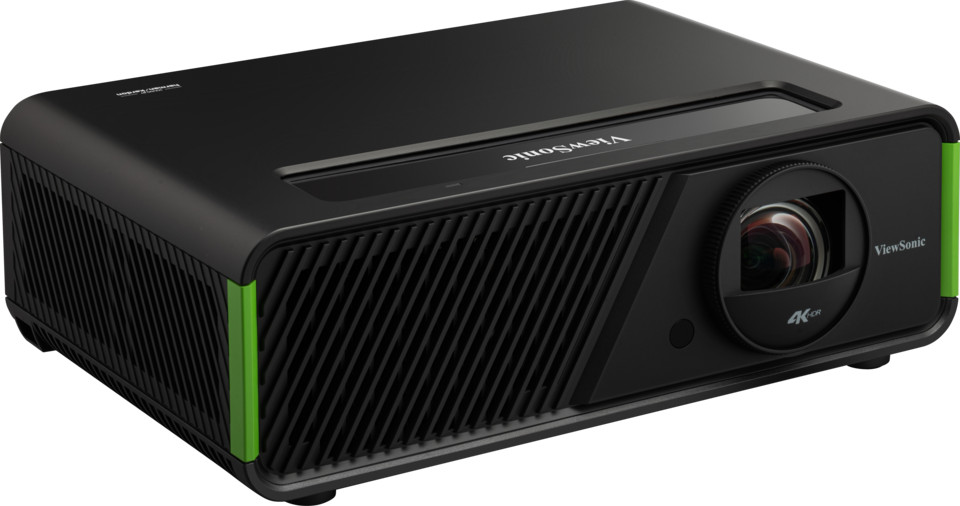 ViewSonic-X2-4KE-Pro-4K-LED-Beamer-mit-Short-Throw-Technologie-und-integriertem-Google-TV-fur-Kinoerlebnisse-zu-Hause-Demoware-Bronze