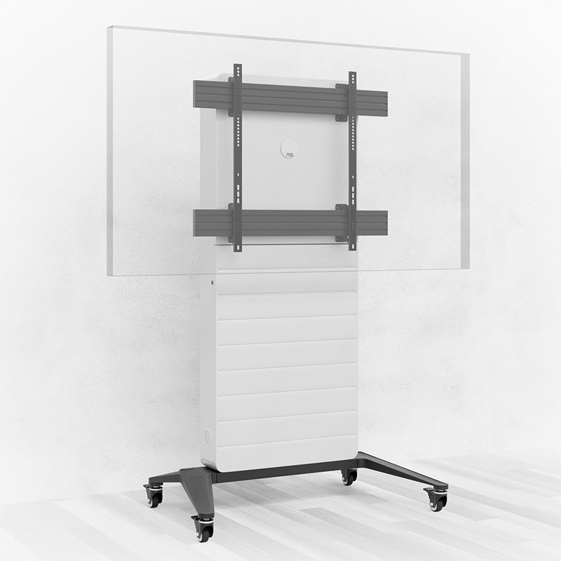 Hagor-CON-Line-M-mobiele-mediakolom-voor-een-75-86-inch-beeldscherm-met-een-draagvermogen-van-50-kg