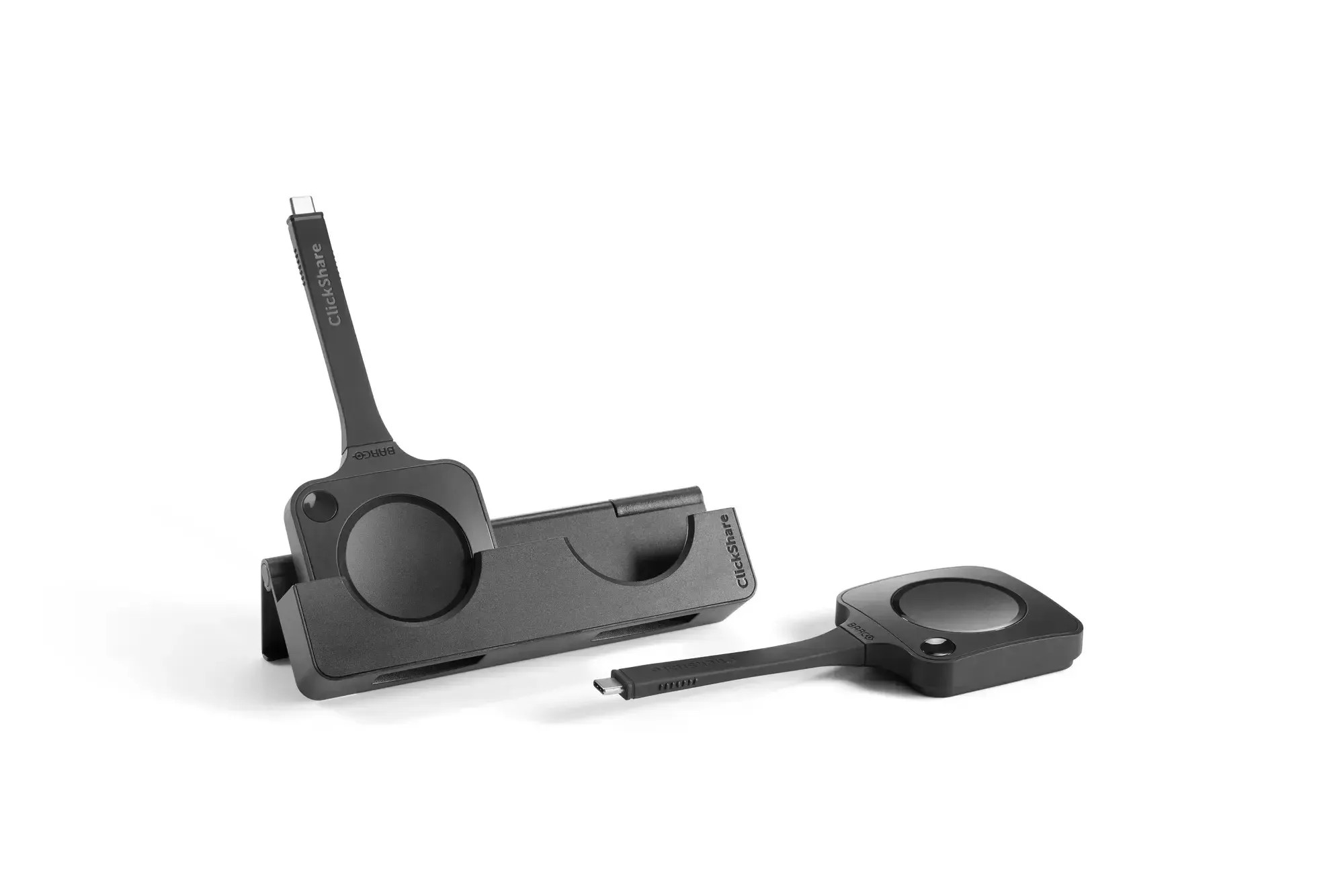 Barco-Hub-Pro-ClickShare-modulair-videoconferentiesysteem-voor-hybride-vergaderingen-met-twee-ClickShare-knoppen-met-USB-C-DisplayPortTM