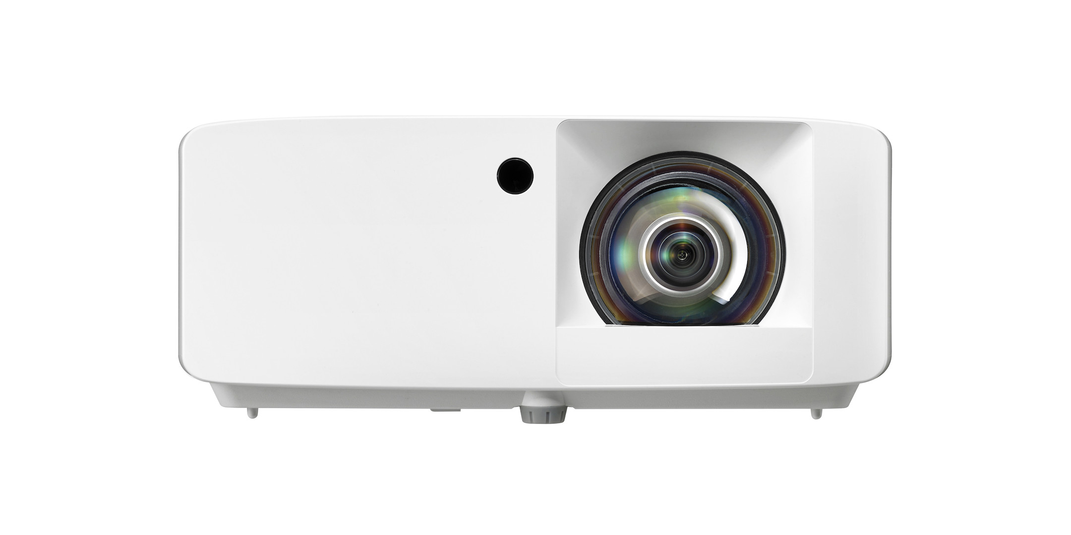 Optoma-ZW350ST-Kurzdistanz-Beamer-mit-3600-Lumen-und-360-Grad-Installationsfahigkeit-fur-Konferenzumgebungen-Demoware-Gold
