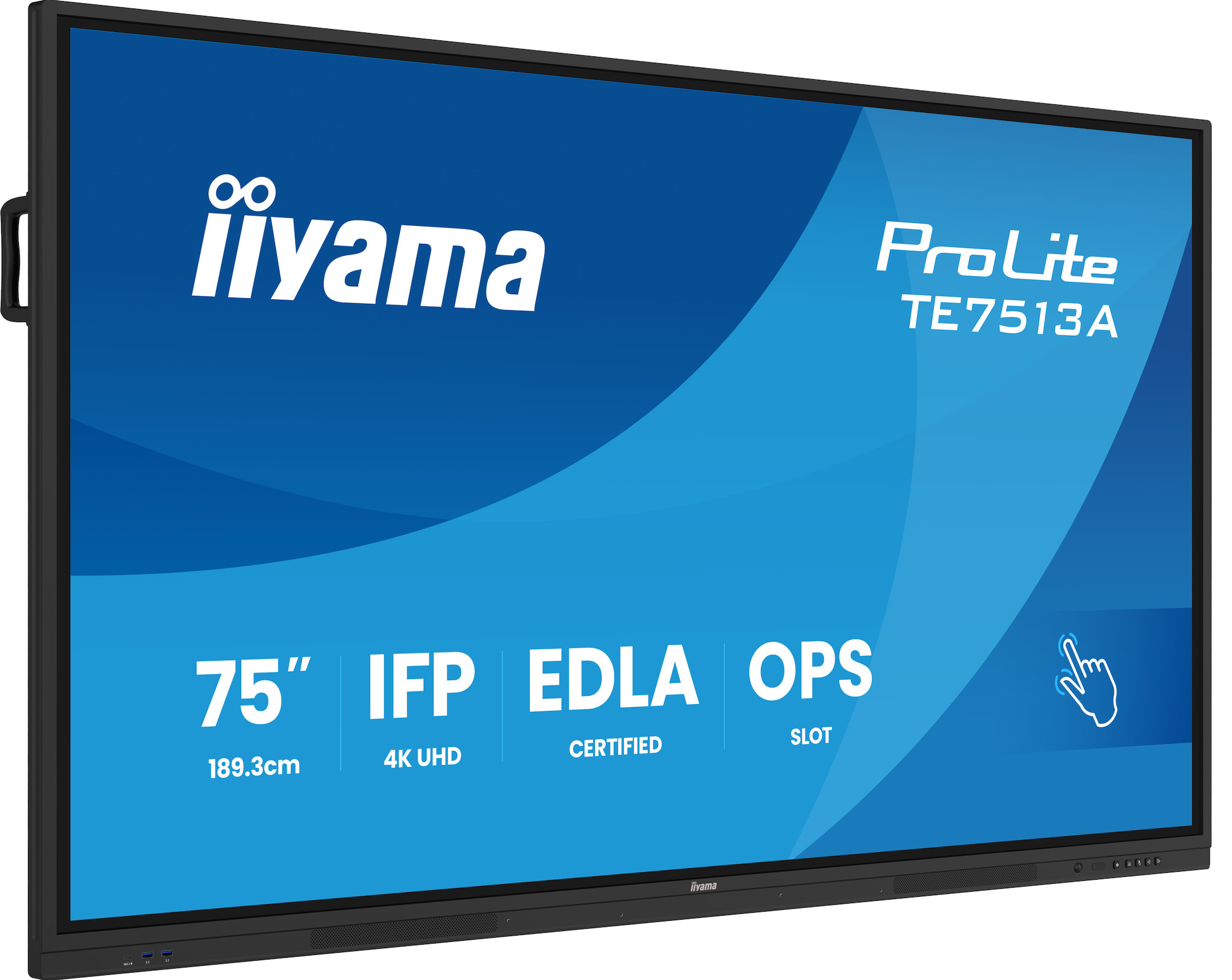 iiyama-ProLite-TE7513A-B1AG-75-inch-interactief-en-Google-EDLA-gecertificeerd-scherm