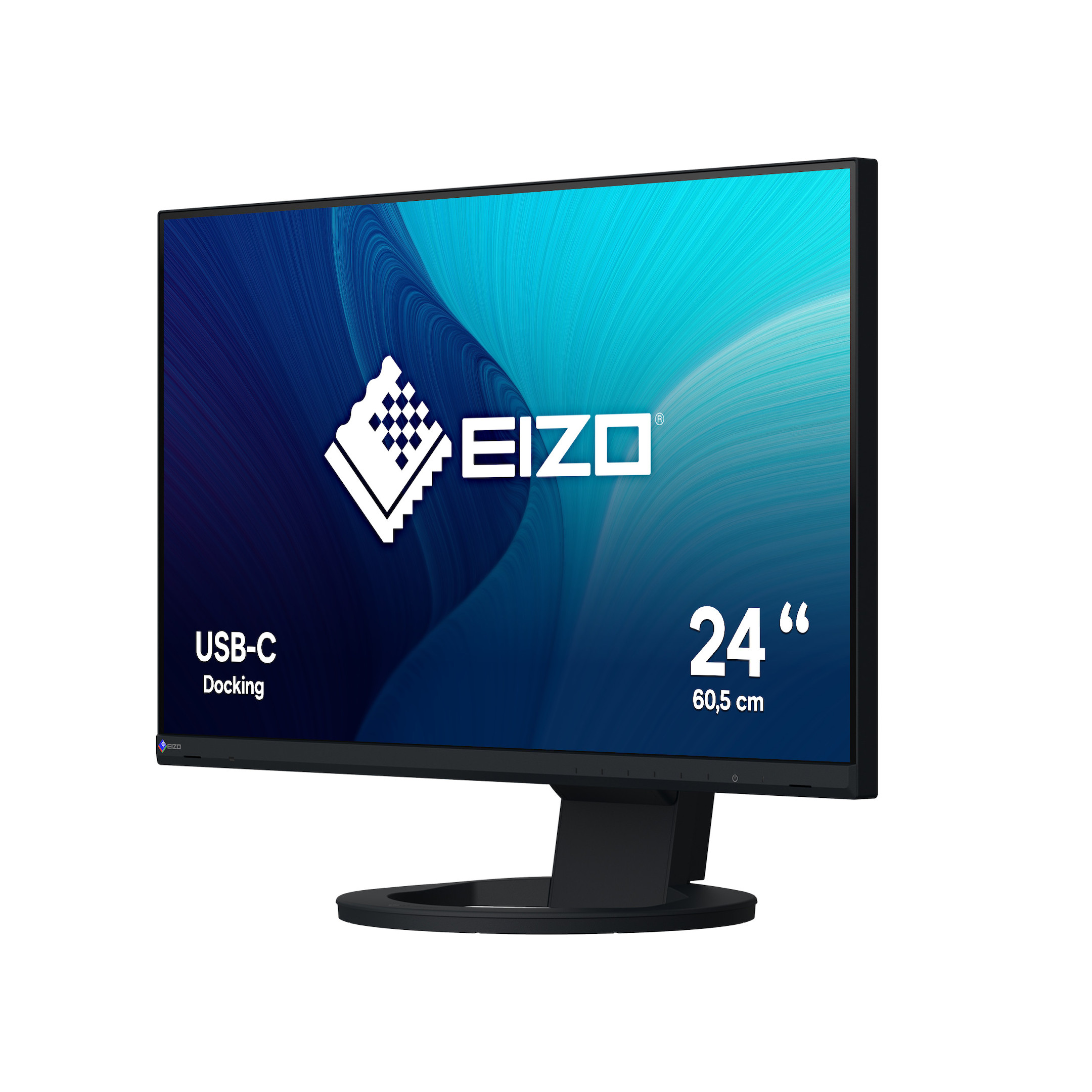 EIZO-EV2480-FlexScan-23-8-IPS-Monitor-1920-x-1080-Full-HD-60Hz-5ms-Schwarz