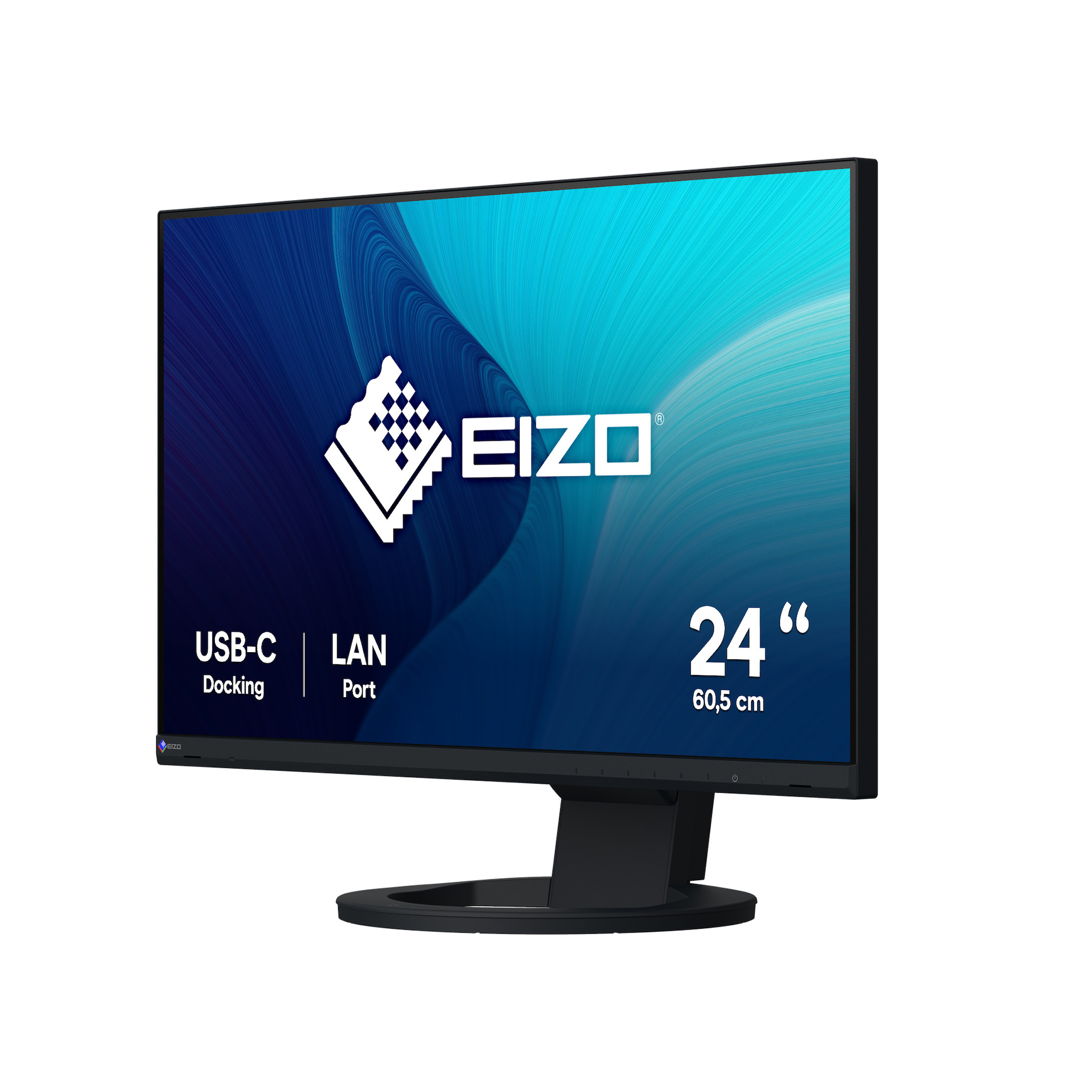 EIZO-EV2490-FlexScan-23-8-IPS-Monitor-1920-x-1080-Full-HD-60Hz-5ms-Schwarz