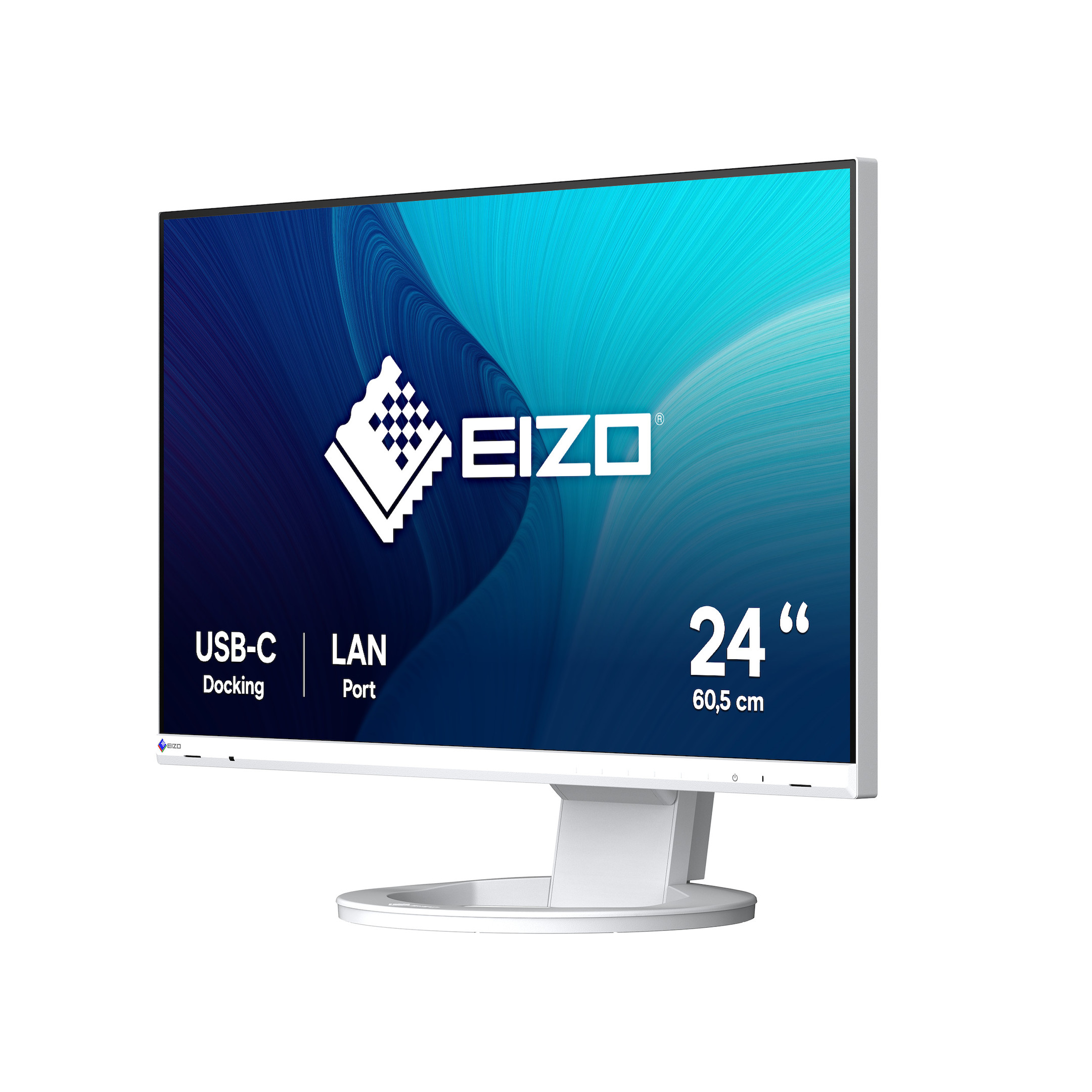 EIZO-EV2490-FlexScan-23-8-IPS-Monitor-1920-x-1080-Full-HD-60Hz-5ms-Weiss