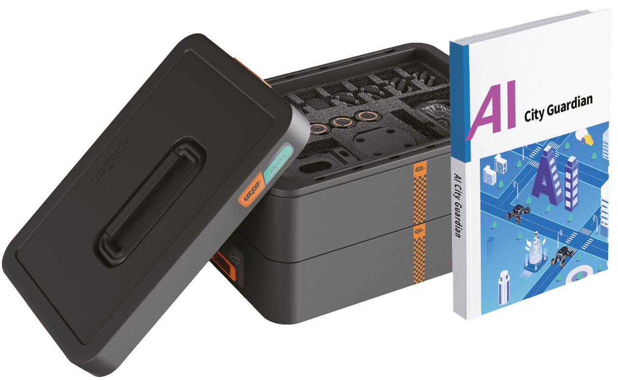 ugot-roboter-ai-city-guardian-education-kit-58-komponenten-zum-bau-von-vier-robotermodellen