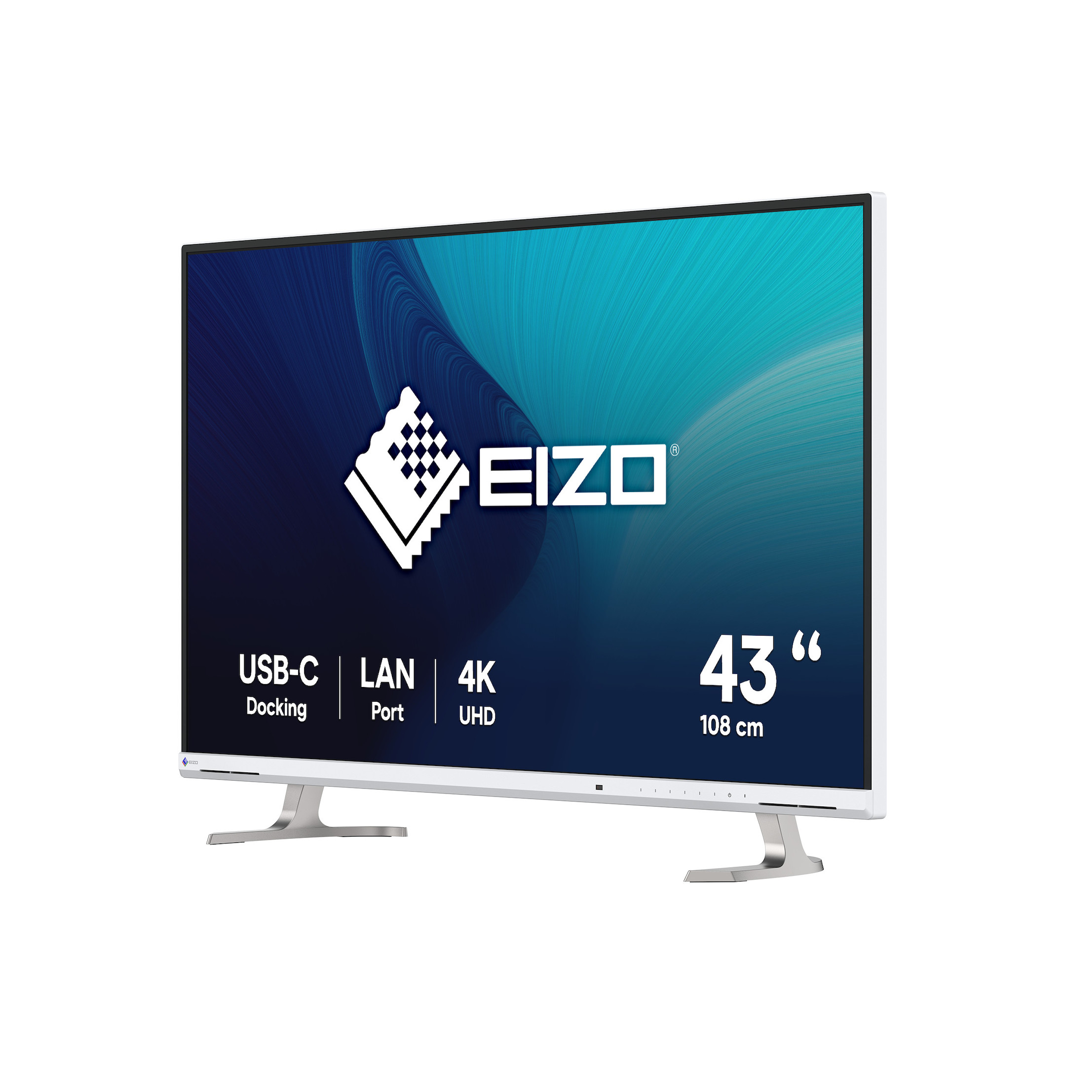 EIZO-EV4340X-FlexScan-Monitor-in-Weiss