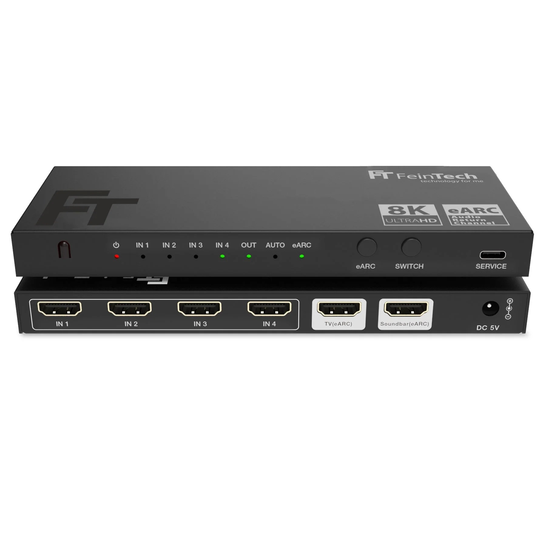 FeinTech-AX340-HDMI-2-1-Audio-extractor-4-in-1-uitgang-voor-eARC-soundbar-eARC-tv
