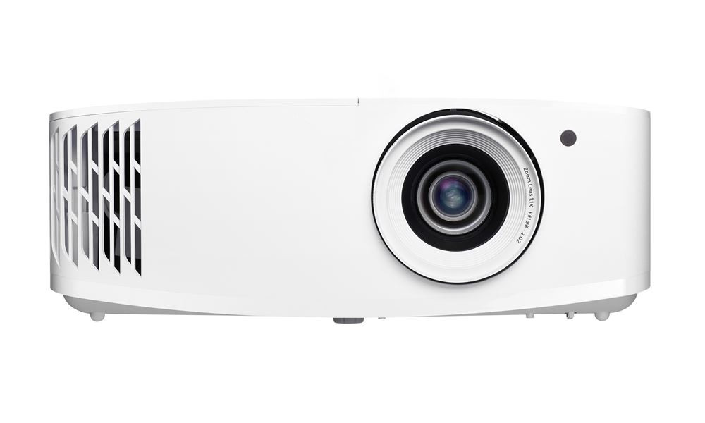 Optoma-4K400X-4K-Beamer-mit-4000-Lumen-und-4-2ms-Input-Lag-fur-flexible-Anwendungen-in-Klassenzimmern-und-Konferenzraumen-Demoware-Platin