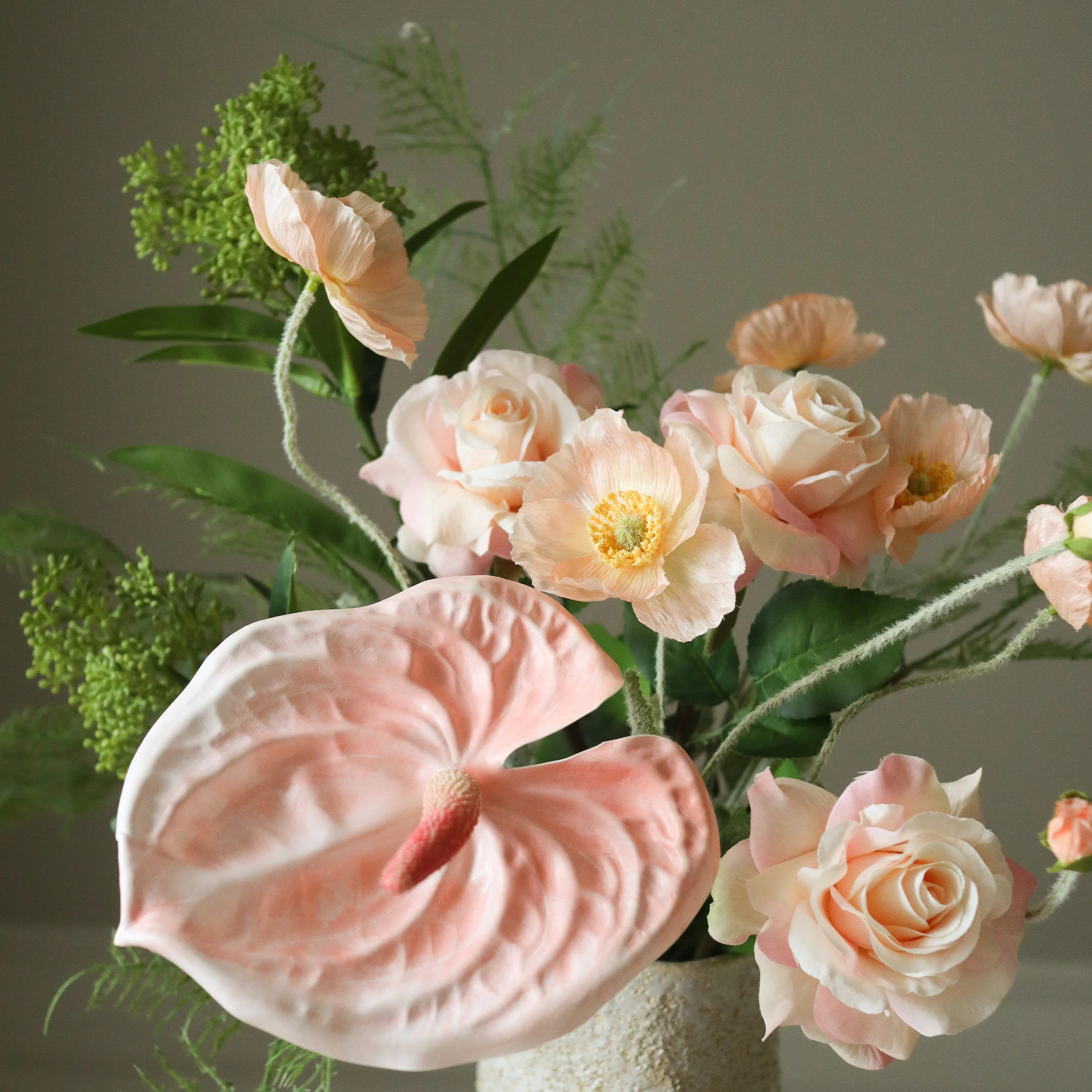 Botané Pink In The Afternoon Kunstblumenstrauß