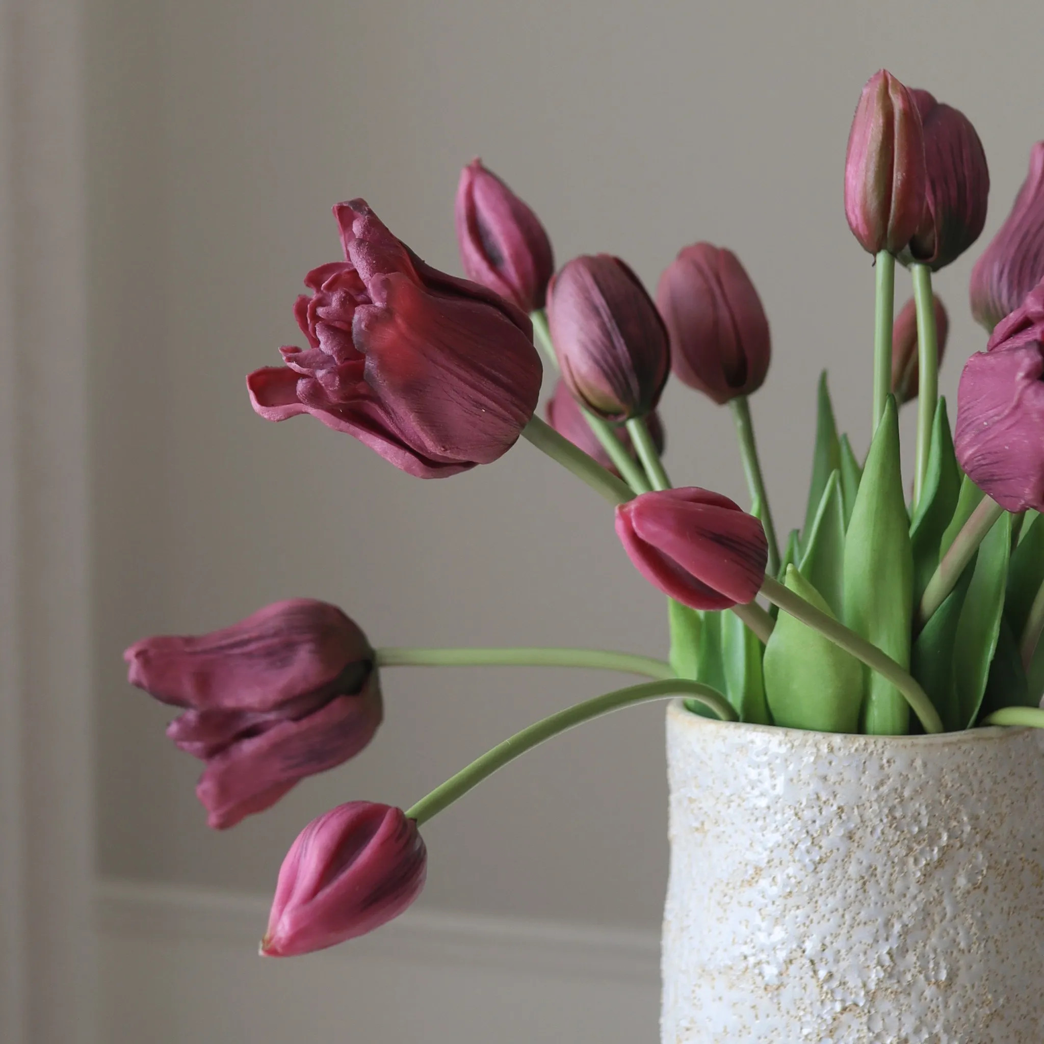 Botané Purple Tulip Bouquet Mixed Kunstblumenstrauß