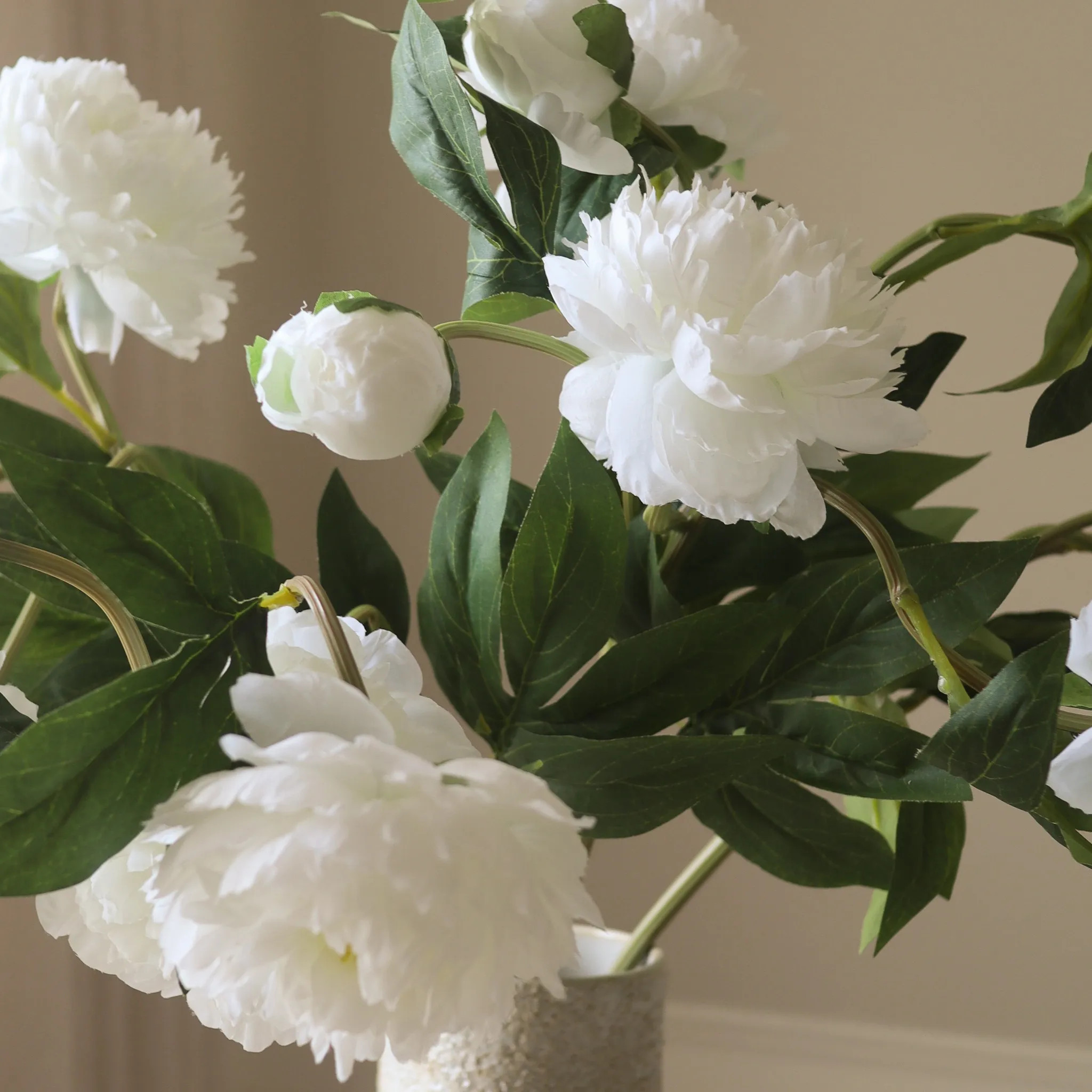 Botane-White-Peony-Bouquet-Kunstblumenstrauss