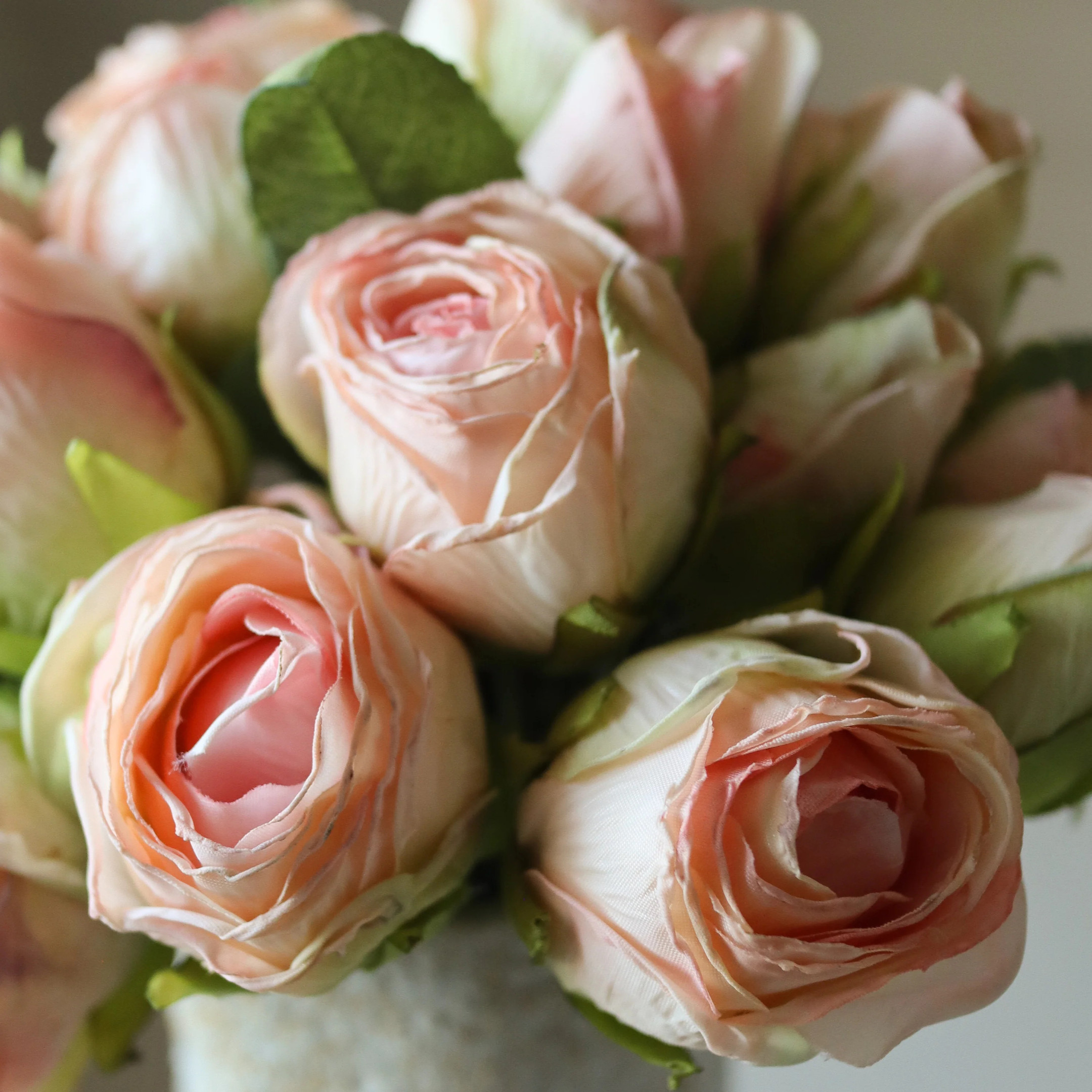 Botané Pink Mini Rose Bouquet Kunstblumenstrauß