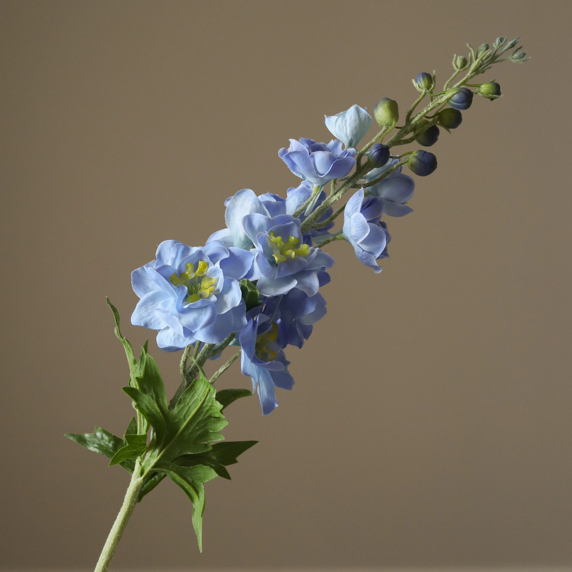 Botané Light Blue Delphinium Flower Kunstblumenstiel