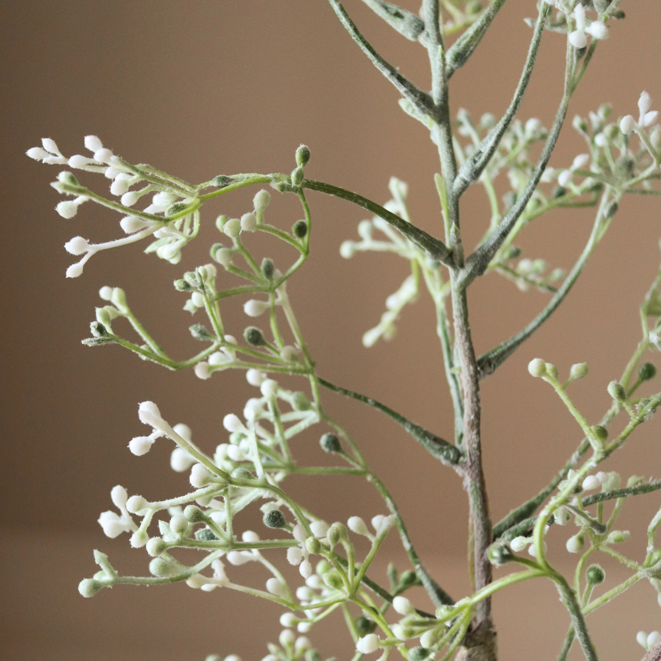 Botane-White-Rosehip-Corallo-Kunstblumenzweig