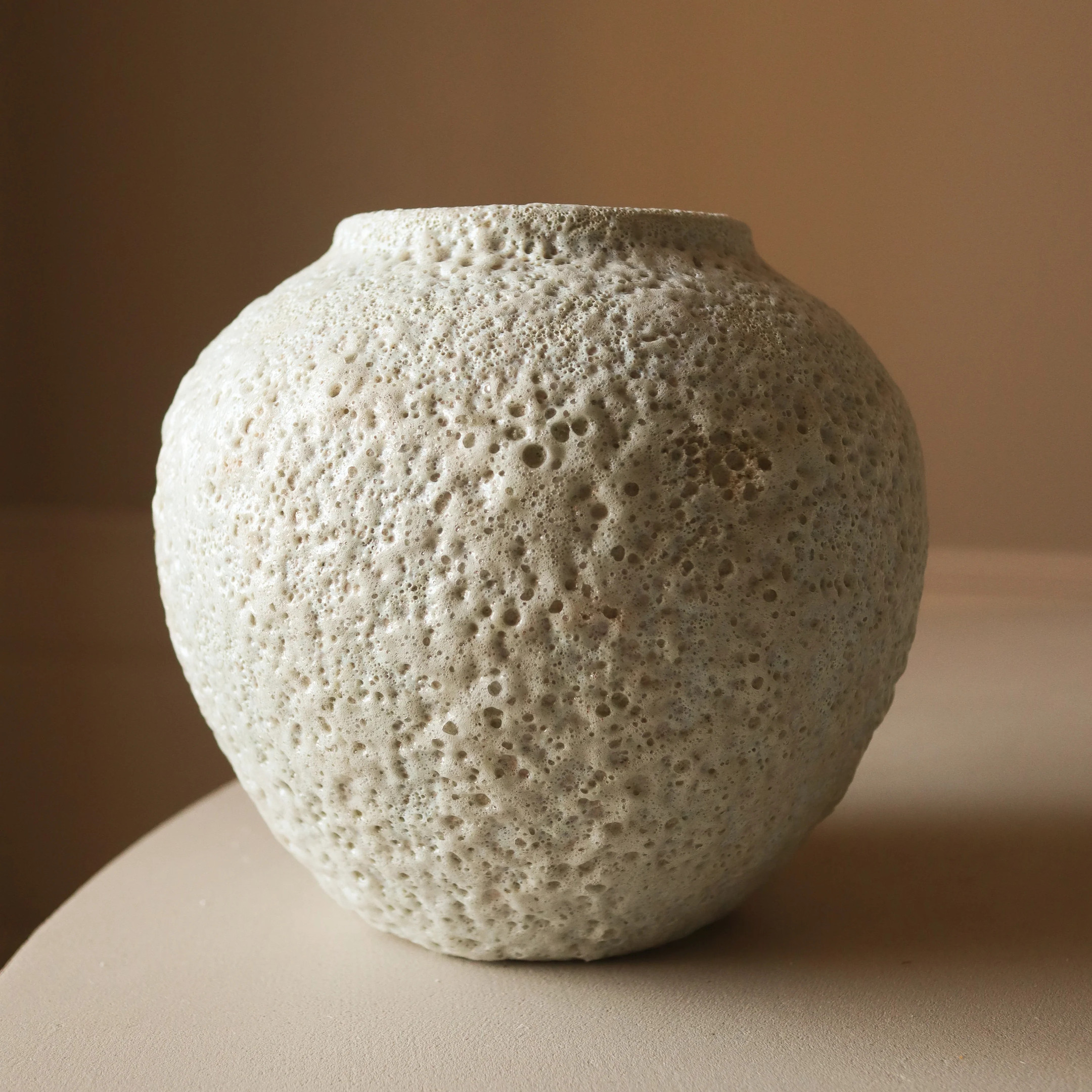 Botané Short Ceramic Volcanic Vase Botané Short Ceramic Volcanic Vase