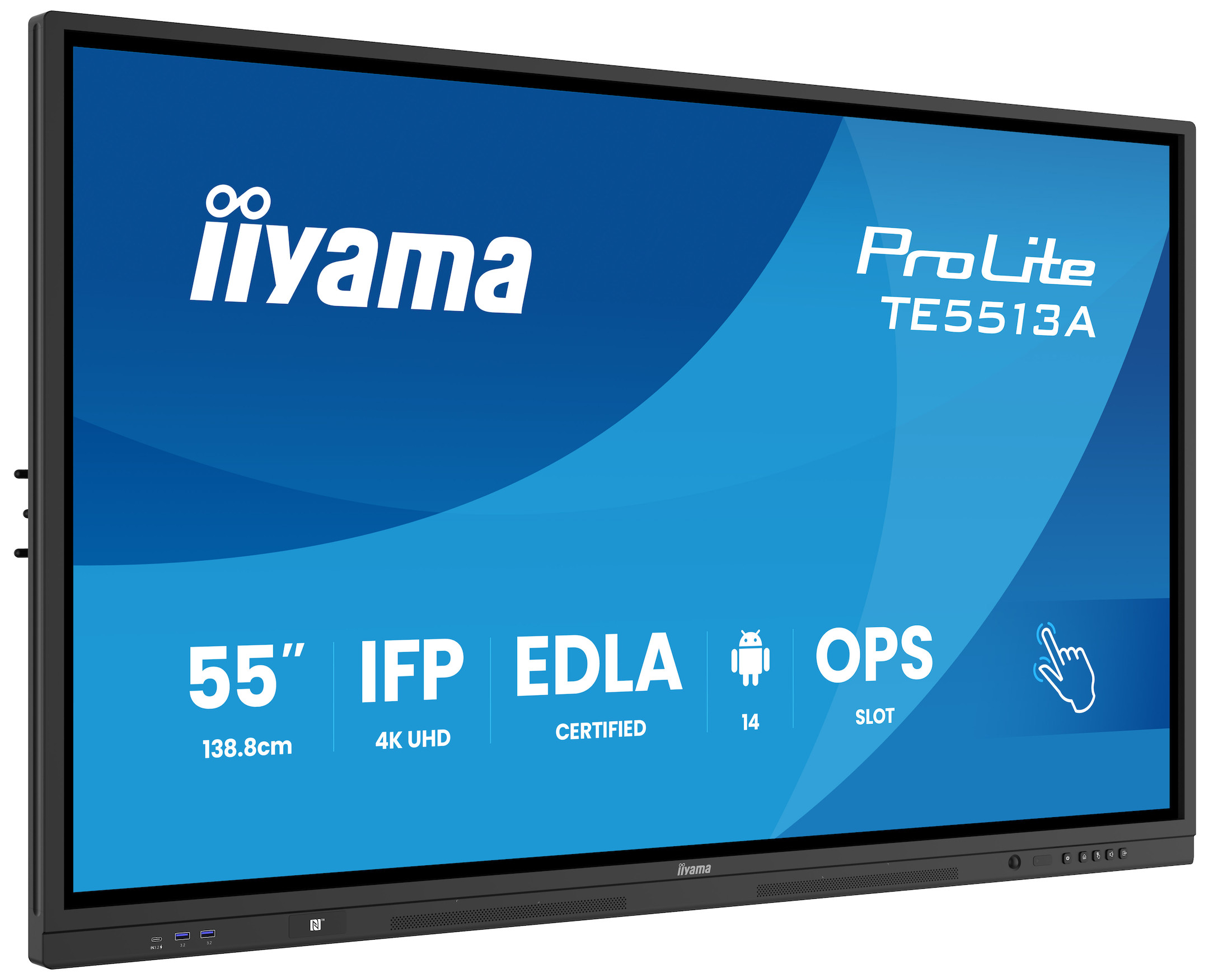 iiyama-ProLite-TE5513A-B1AG-55-inch-interactief-scherm-voor-naadloze-integratie-en-samenwerking-in-onderwijs-en-bedrijfsomgevingen
