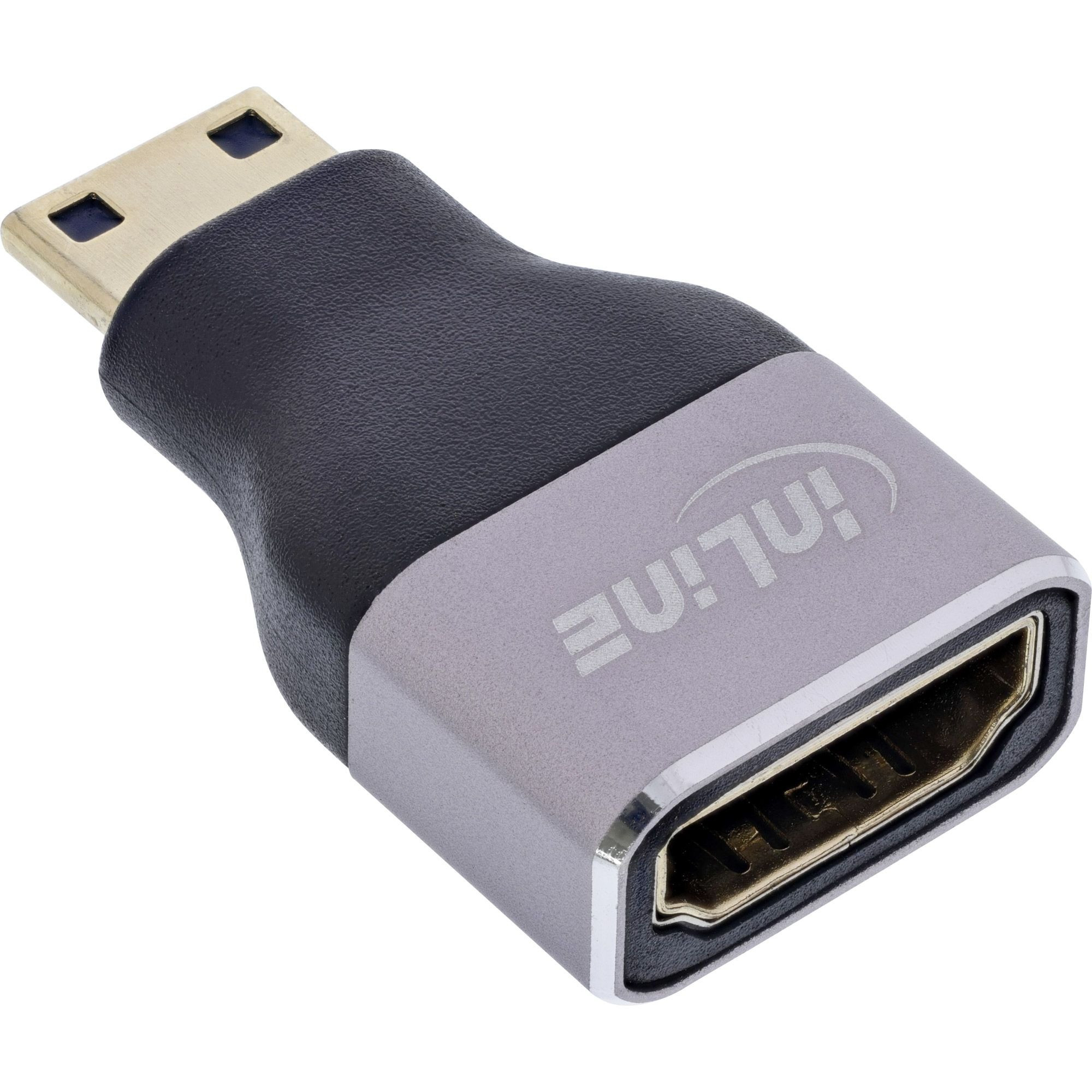 InLine-HDMI-Adapter-HDMI-A-vrouwelijke-connector-Mini-HDMI-C-mannelijke-connector-8K-UHD