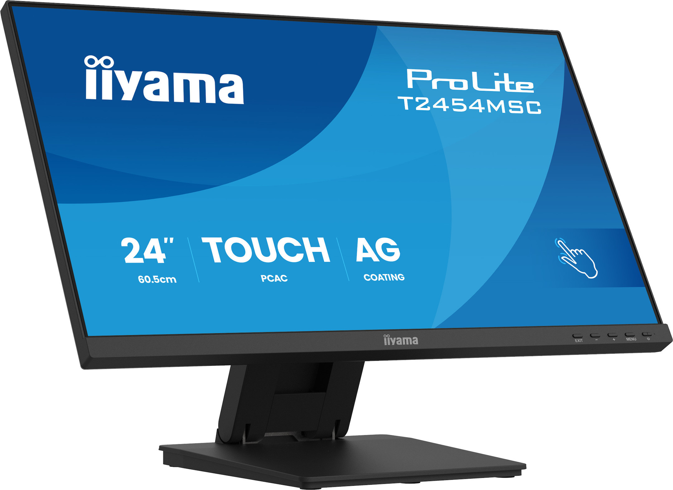 iiyama-ProLite-T2454MSC-B3AG-24-InCell-PCAP-10-punts-touchscreen-met-IPS-paneeltechnologie-antireflectiecoating-en-een-flexibele-standaard