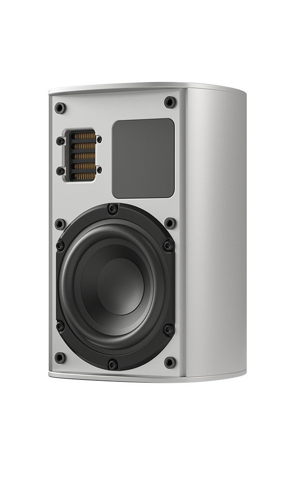 PIEGA-Ace-30-Wireless-TX-Regallautsprecher-All-In-One-System-Farbe-Gehause-Aluminium-sandgestrahlt-eloxiert-Abdeckung-grau