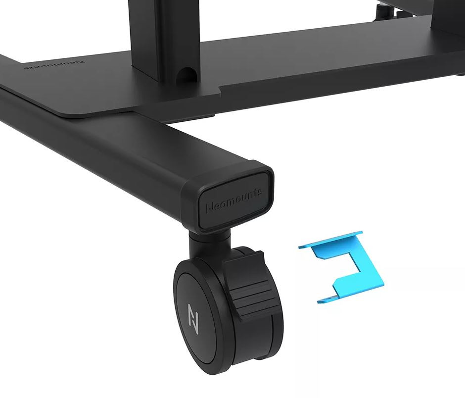 Neomounts-ABL-875-Wielvergrendelingsset-voor-trolleys-2-stuks