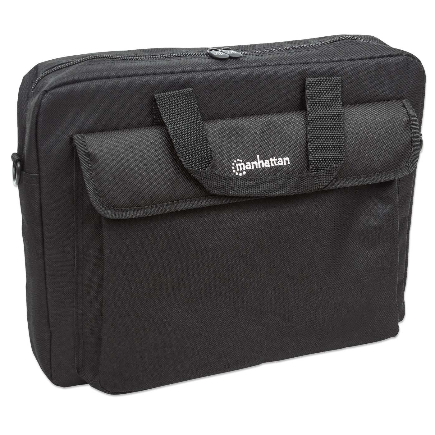 Manhattan-Londense-laptoptas-voor-notebooks-tot-15-6-inch-bovenlader-zwart
