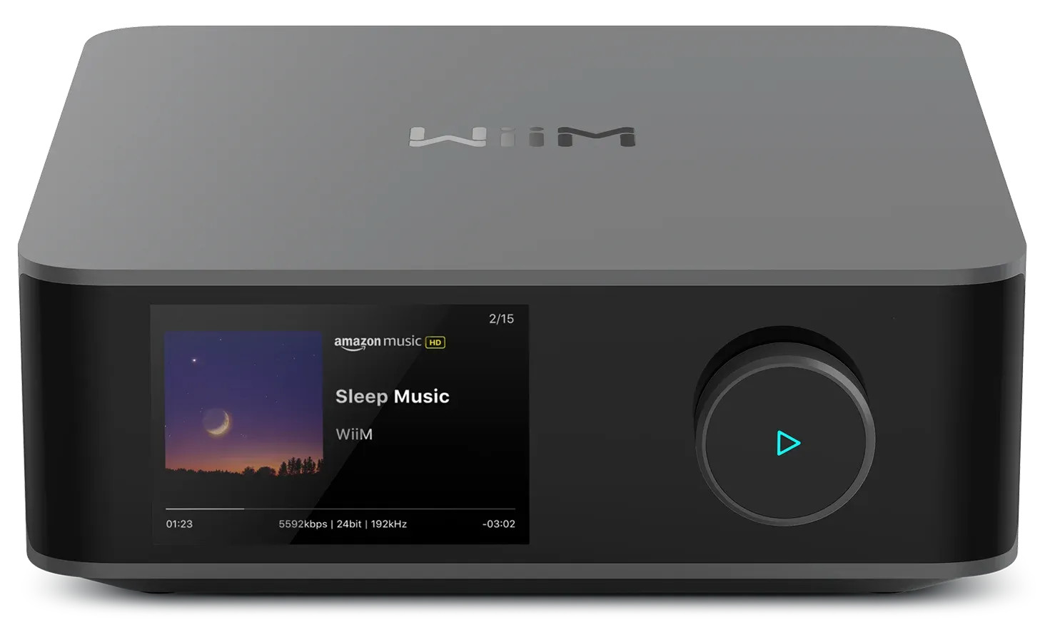 WiiM-Amp-Ultra-Stereo-Streaming-Verstarker-space-grau-Demoware