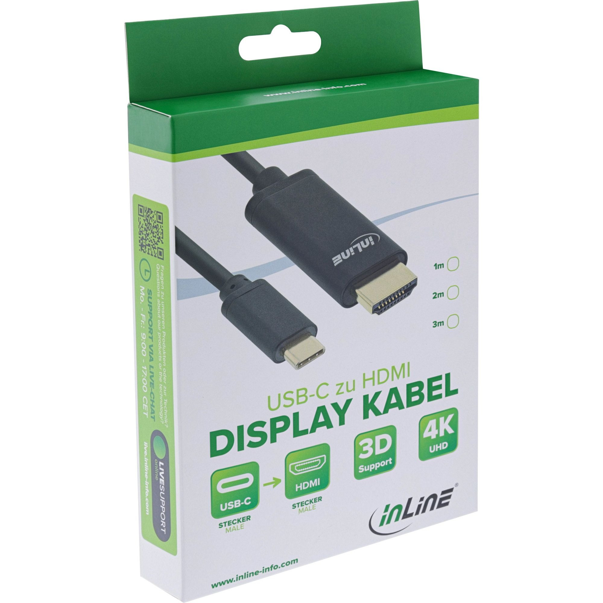 Inline-USB-beeldschermkabel-USB-C-stekker-naar-HDMI-stekker-5-m