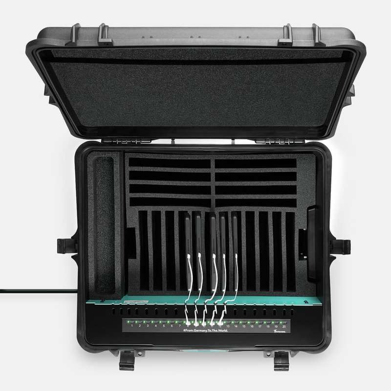 Formcase-Transformer-Case-T20MC-Pro-USB-C-fur-bis-zu-20-Gerate-Max-11-nur-Laden