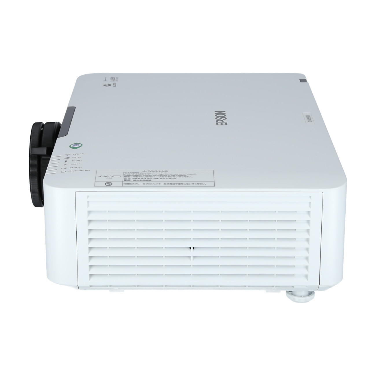 Epson-EB-L520U-Beamer-mit-5200-Lumen-Geometriekorrektur-und-Miracast-Streaming-fur-Prasentationen-und-Konferenzen-Demoware-Gold
