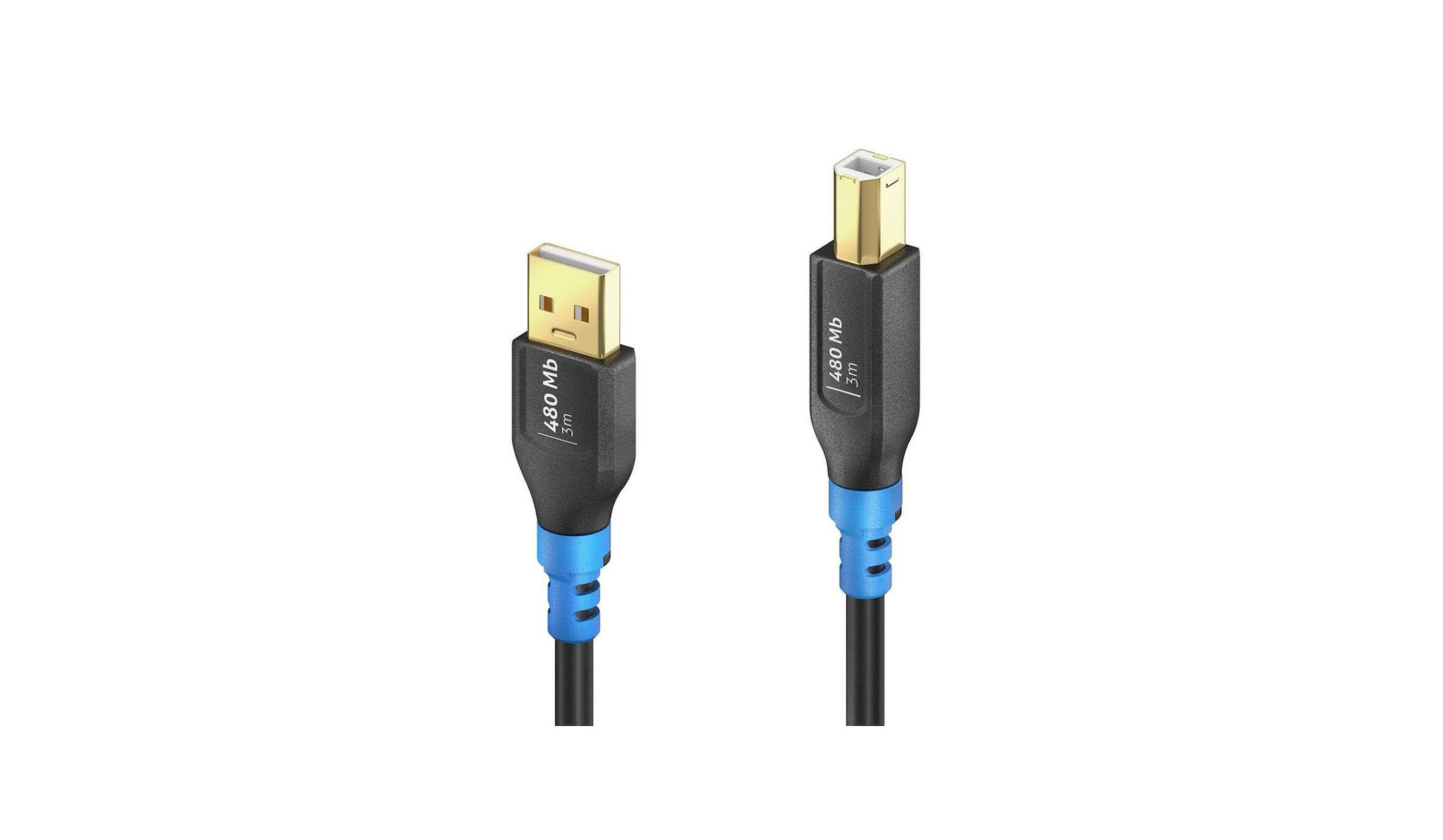 PureLink FI-U200-030 USB 2.0 USB-A to USB-B cable, black, 3 m | 1000036952