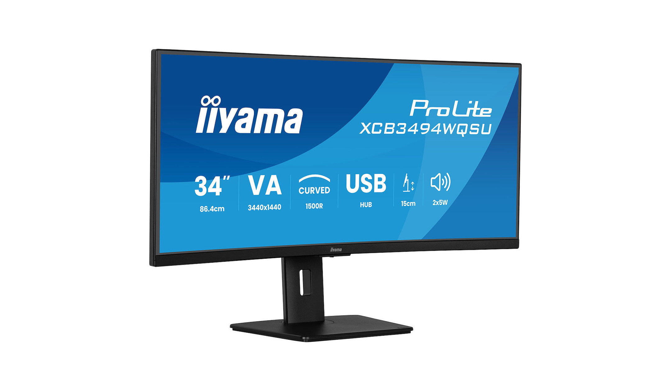 iiyama-ProLite-XCB3494WQSU-B1-34-inch-gebogen-monitor-met-in-hoogte-verstelbare-standaard