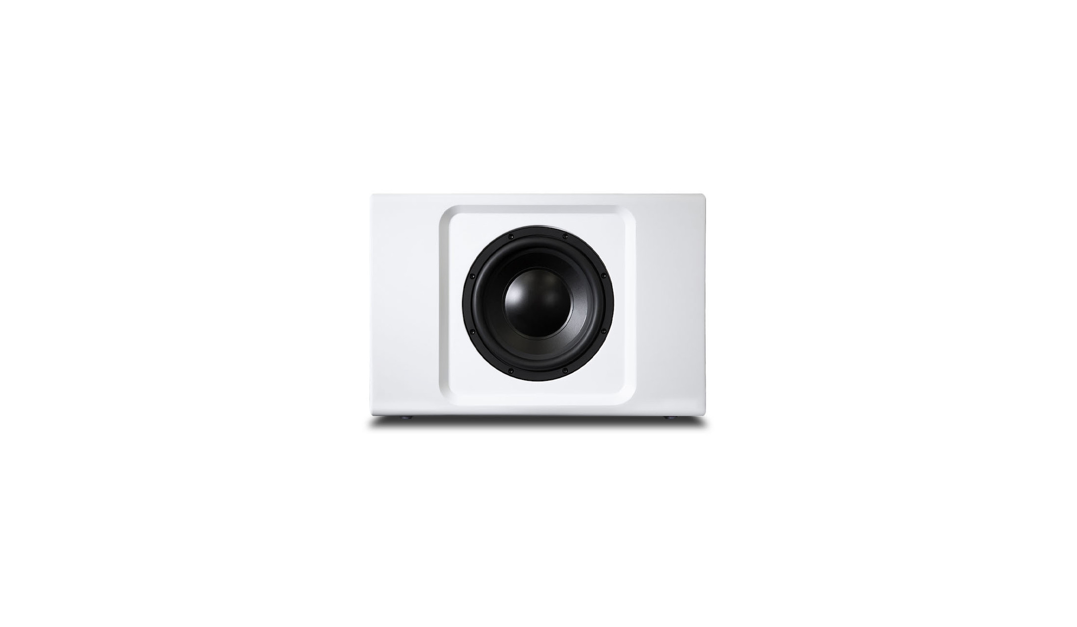 Bluesound-PULSE-SUB-kompakter-kabelloser-Subwoofer-Weiss