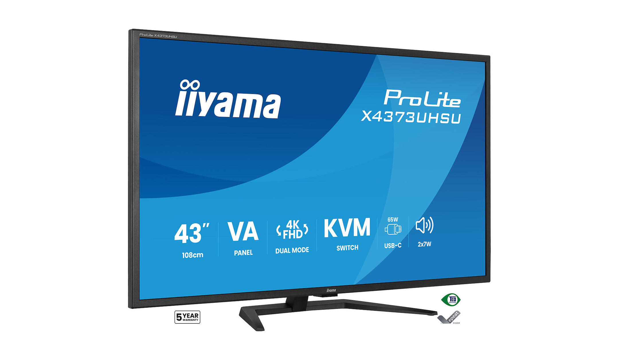 iiyama-ProLite-X4373UHSU-B2-43-inch-monitor-met-4K-resolutie