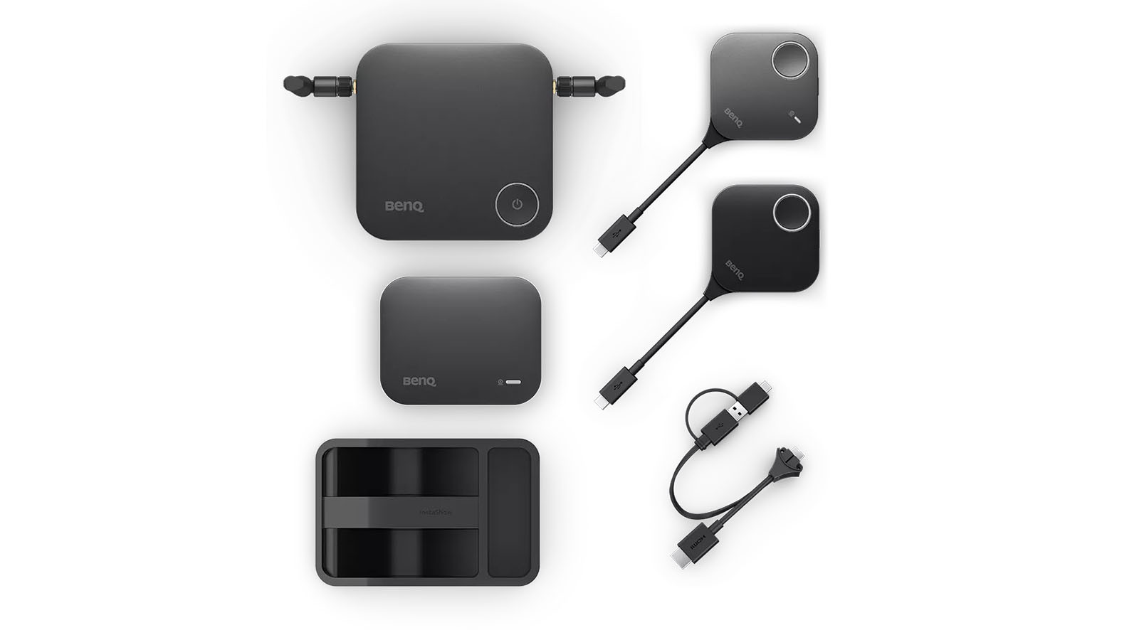 BenQ-InstaShow-VS25-Wireless-Prasentationssystem-fur-Hybrid-Meetings-Huddling-Large-Rooms