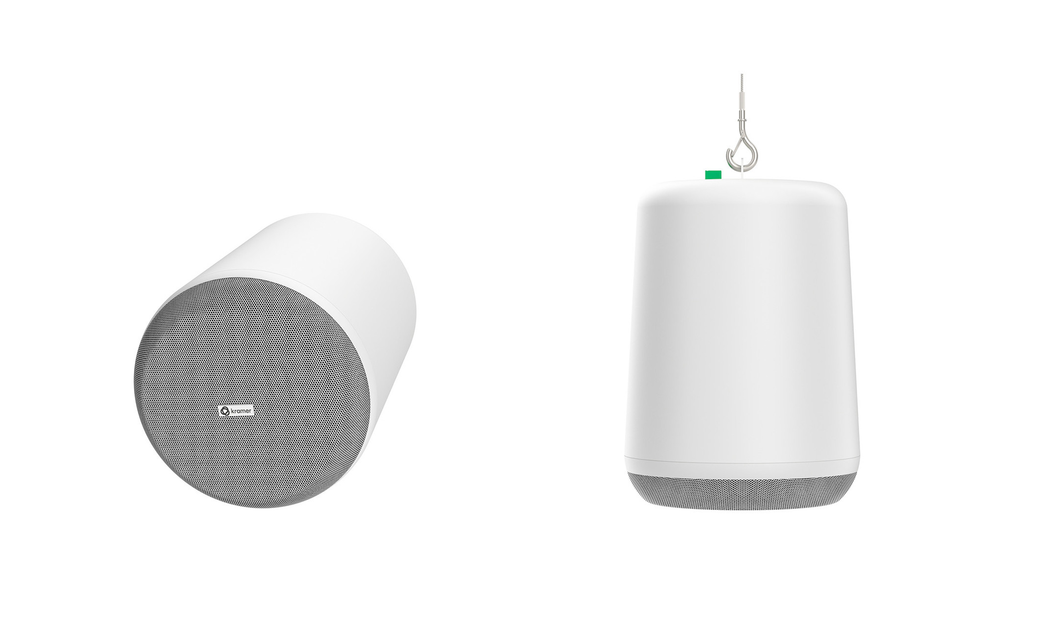 Kramer-PN-6P-W-6-5-2-Wege-passiver-Pendellautsprecher-in-Weiss