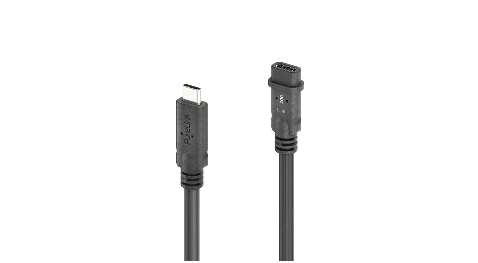PureLink-PI6630-015-Premium-USB4-Gen2-Micro-Coax-USB-C-Stecker-Buchse-Verlangerungskabel-1-5m