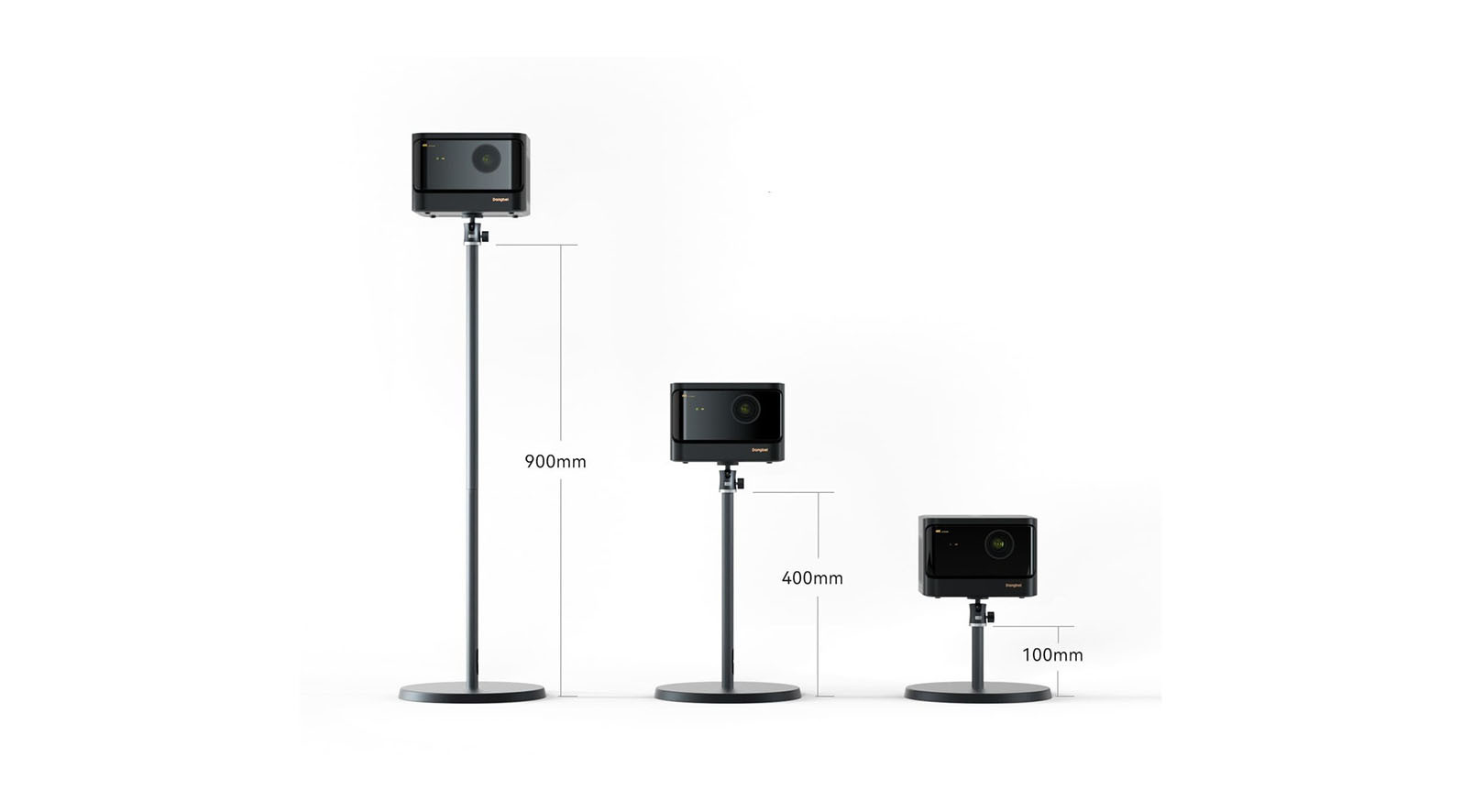 Dangbei-Vloerbevestiging-voor-beamers-verstelbaar-van-10-tot-90-cm-en-360-draaibaar