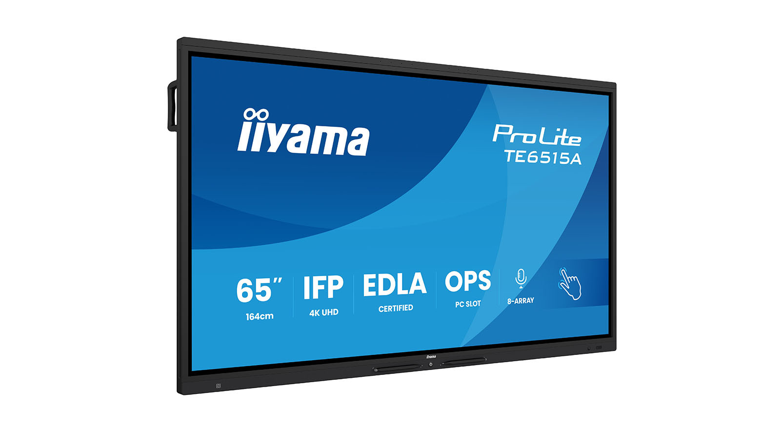 iiyama-ProLite-TE6515A-B2AG-64-5-inch-4K-UHD-interactief-scherm-met-Google-EDLA-certificering