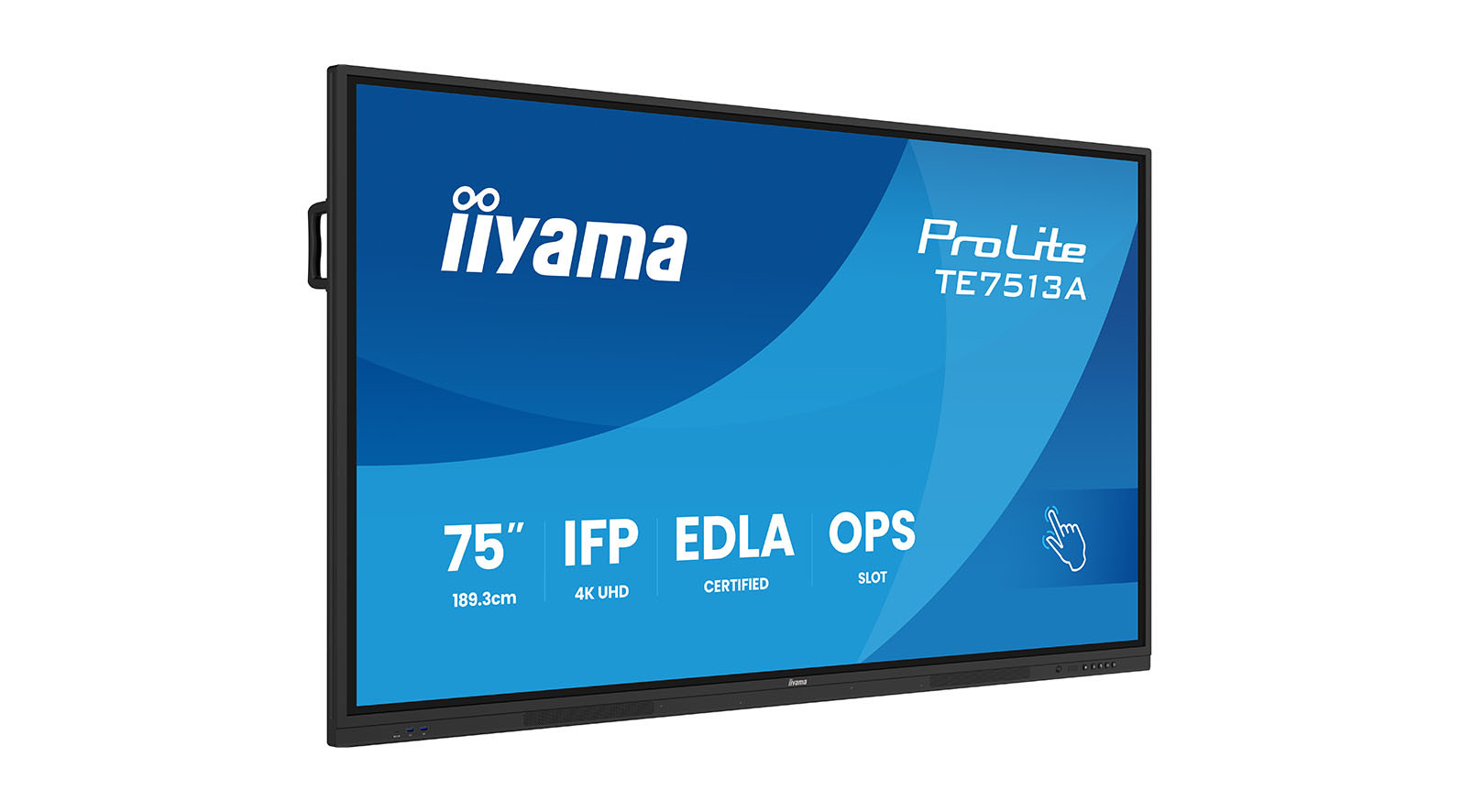 iiyama-TE7513A-B2AG-Prolite-75-inch-interactief-scherm-Google-EDLA-gecertificeerd-voor-naadloze-integratie-en-samenwerking