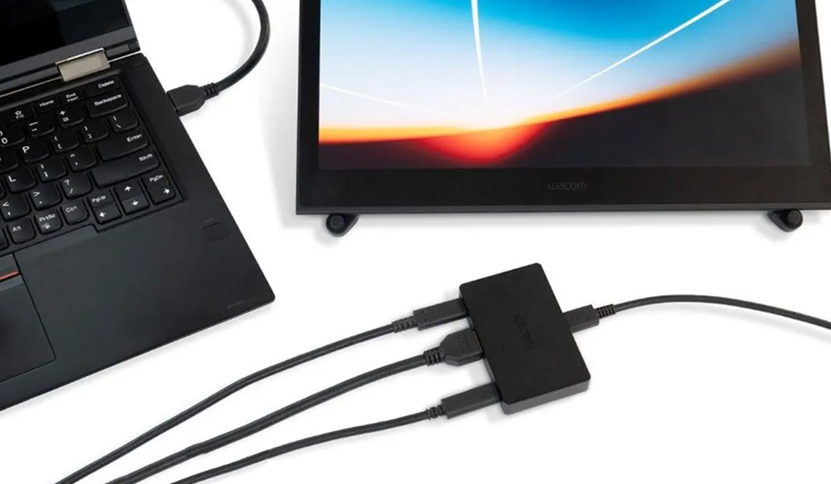 Wacom-HDMI-converterset-inclusief-kabels-voor-stroom-en-gegevensoverdracht-voor-One-14-en-Movink