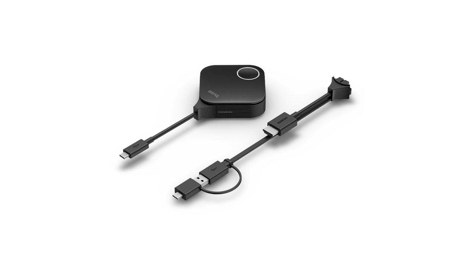 BenQ-InstaShow-WDC25-Drahtloses-Prasentationssystem-fur-Huddle-und-Large-Rooms-2-x-InstaShow-Buttons