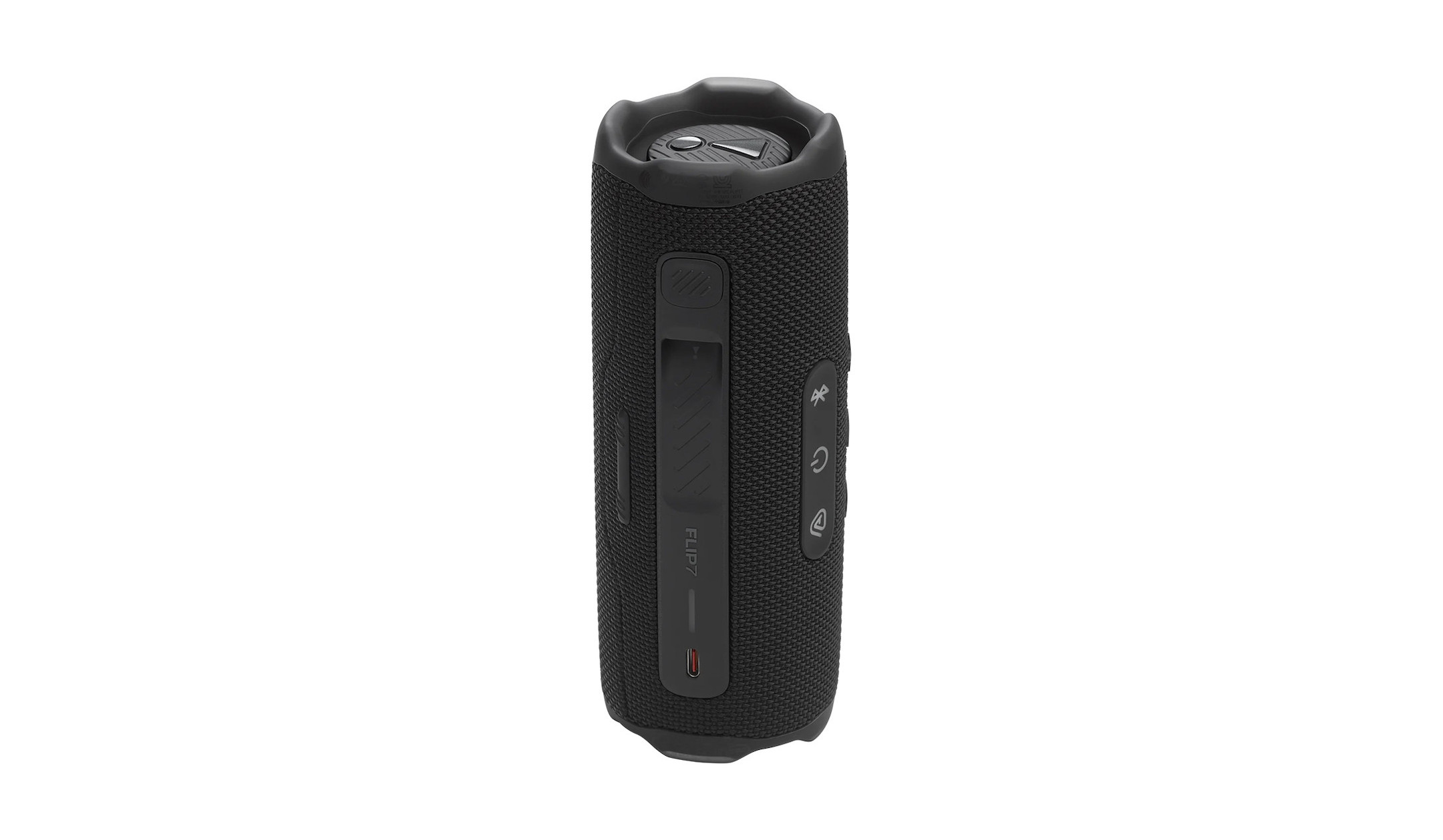JBL-Flip-7-Bluetooth-luidspreker-met-AI-Sound-Boost-en-een-afspeeltijd-tot-16-uur-zwart