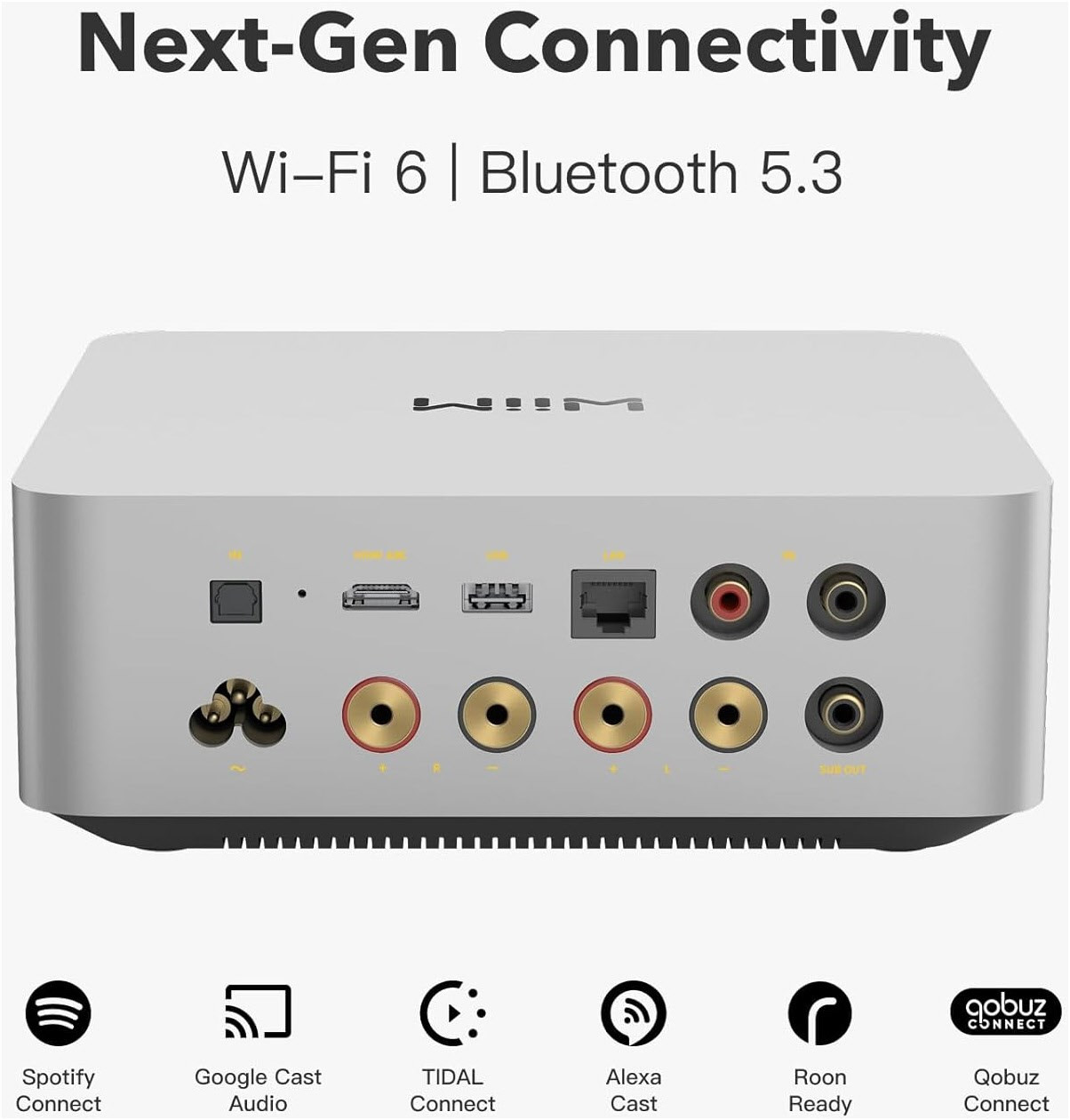 WiiM-Amp-Ultra-Stereo-Streaming-Verstarker-silber-Demoware