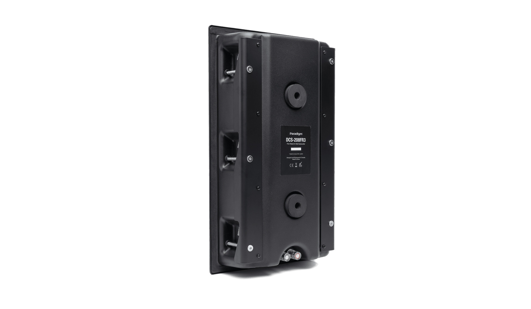 Paradigm-DCS-208FR3-Einbausubwoofer-Frontfire-7-5l-Volumen-bis-35Hz-Eckig