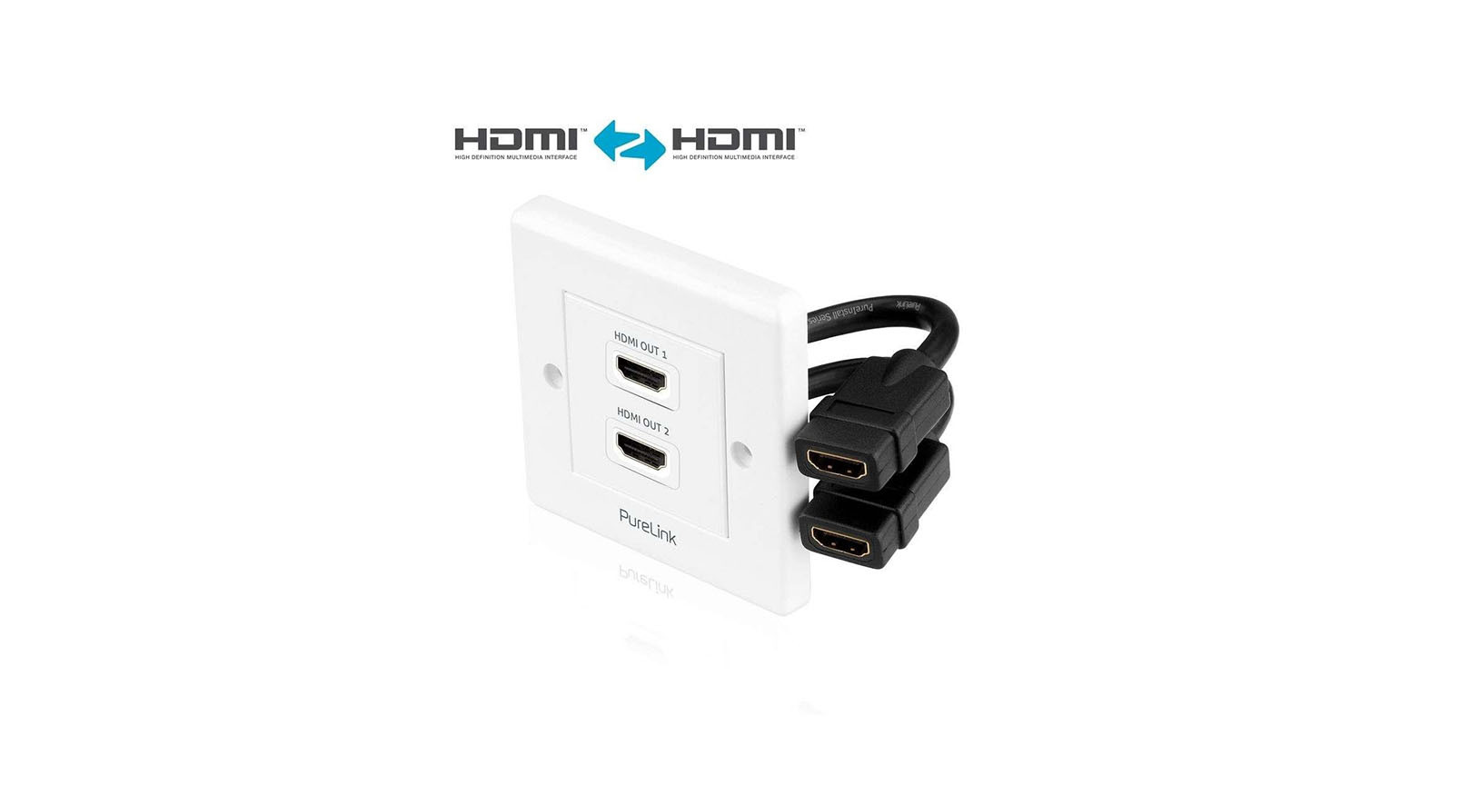 PureLink-PI105-4K-Premium-High-Speed-HDMI-wandplaat-met-2-poorten