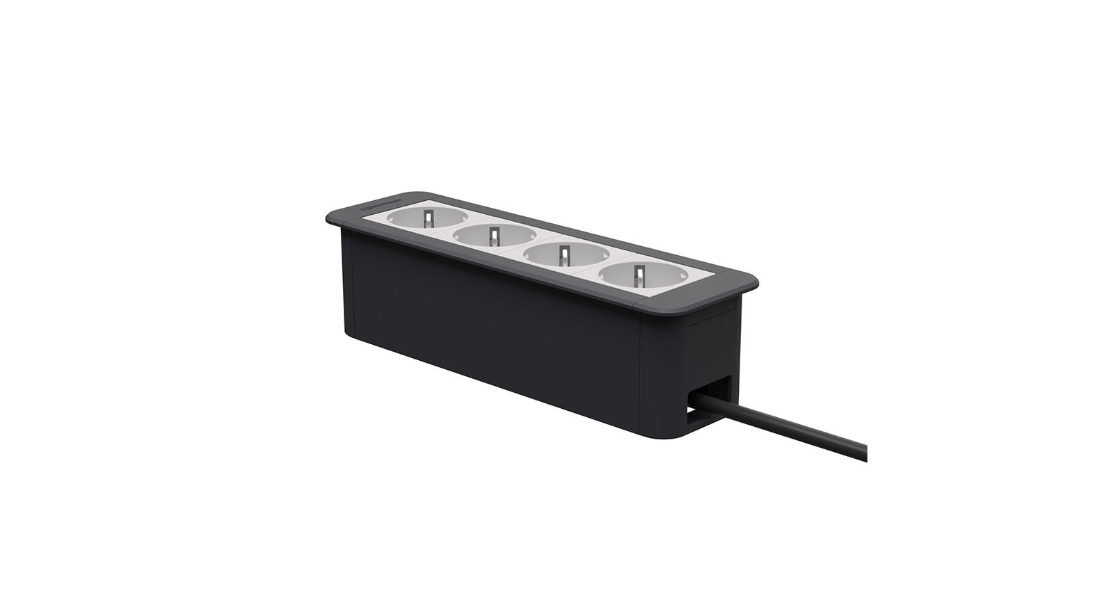 Kindermann-CablePort-Office-frame-4-fach-4x-Strom