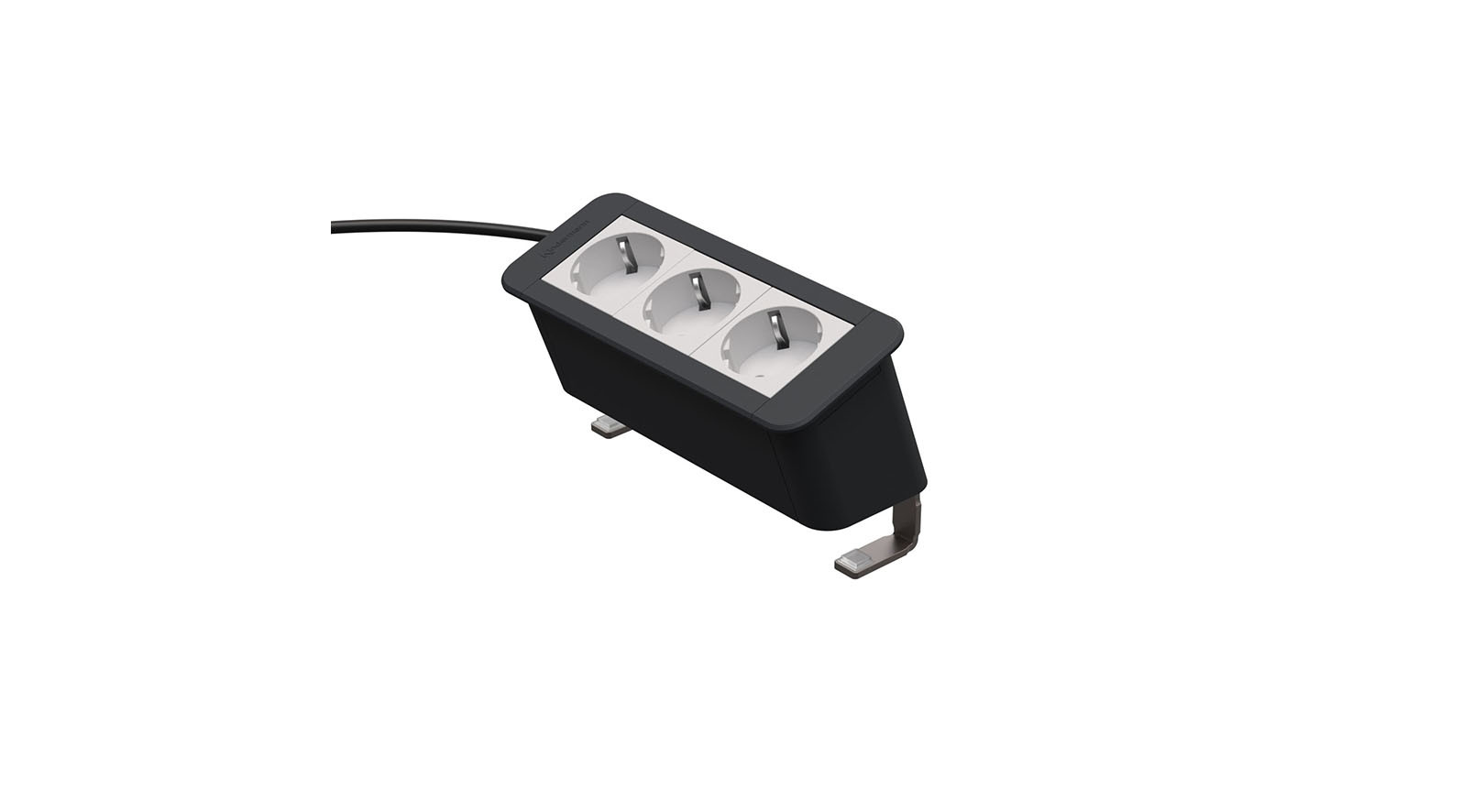 Kindermann-CablePort-Office-desk-3-fach-3-x-Strom