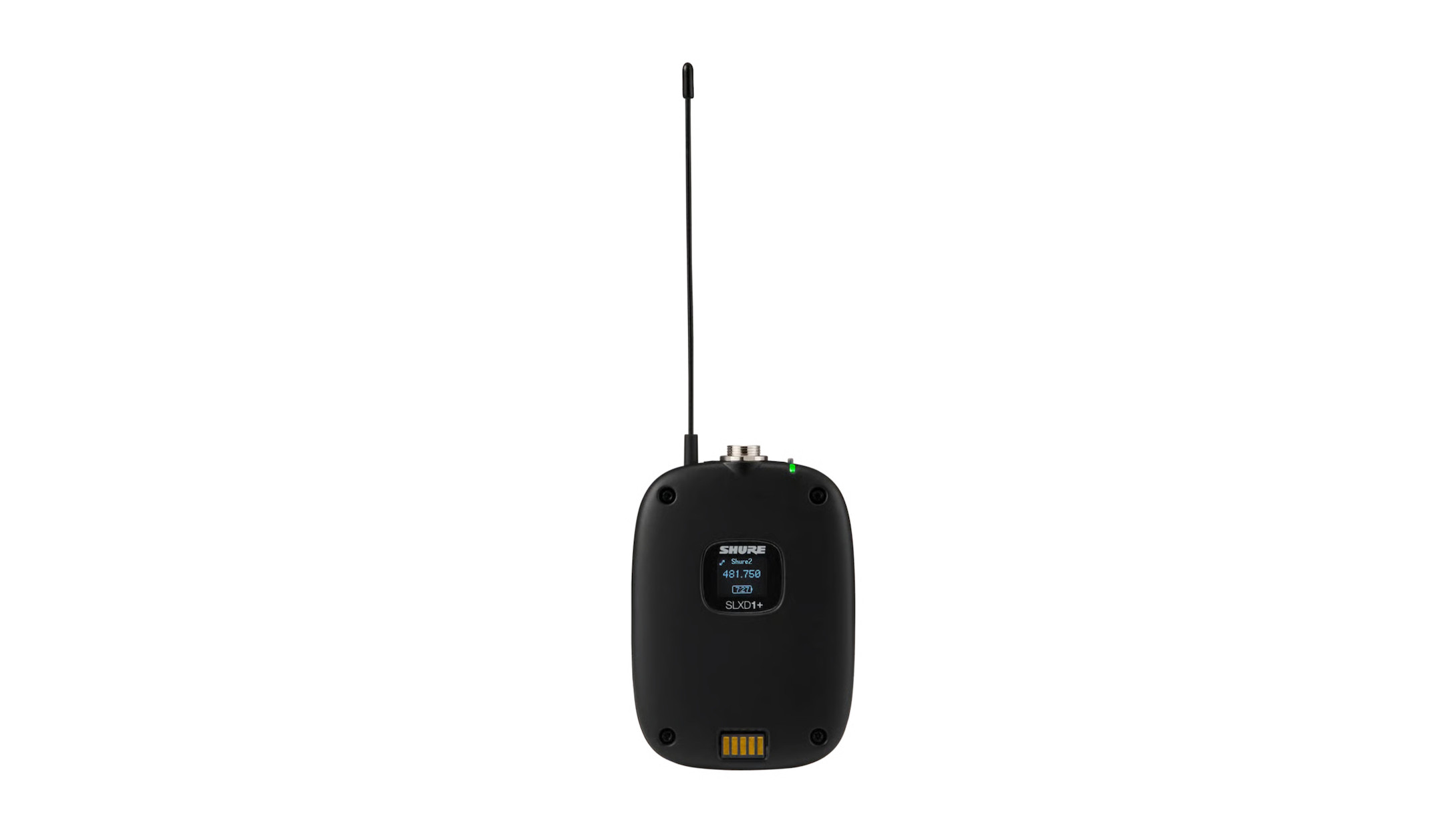 Shure-SLXD15-mobiles-digitales-Drahtlossystem-mit-SLXD5-Drahtlosempfanger-und-SLXD1-Taschensender-Frequenzband-G65