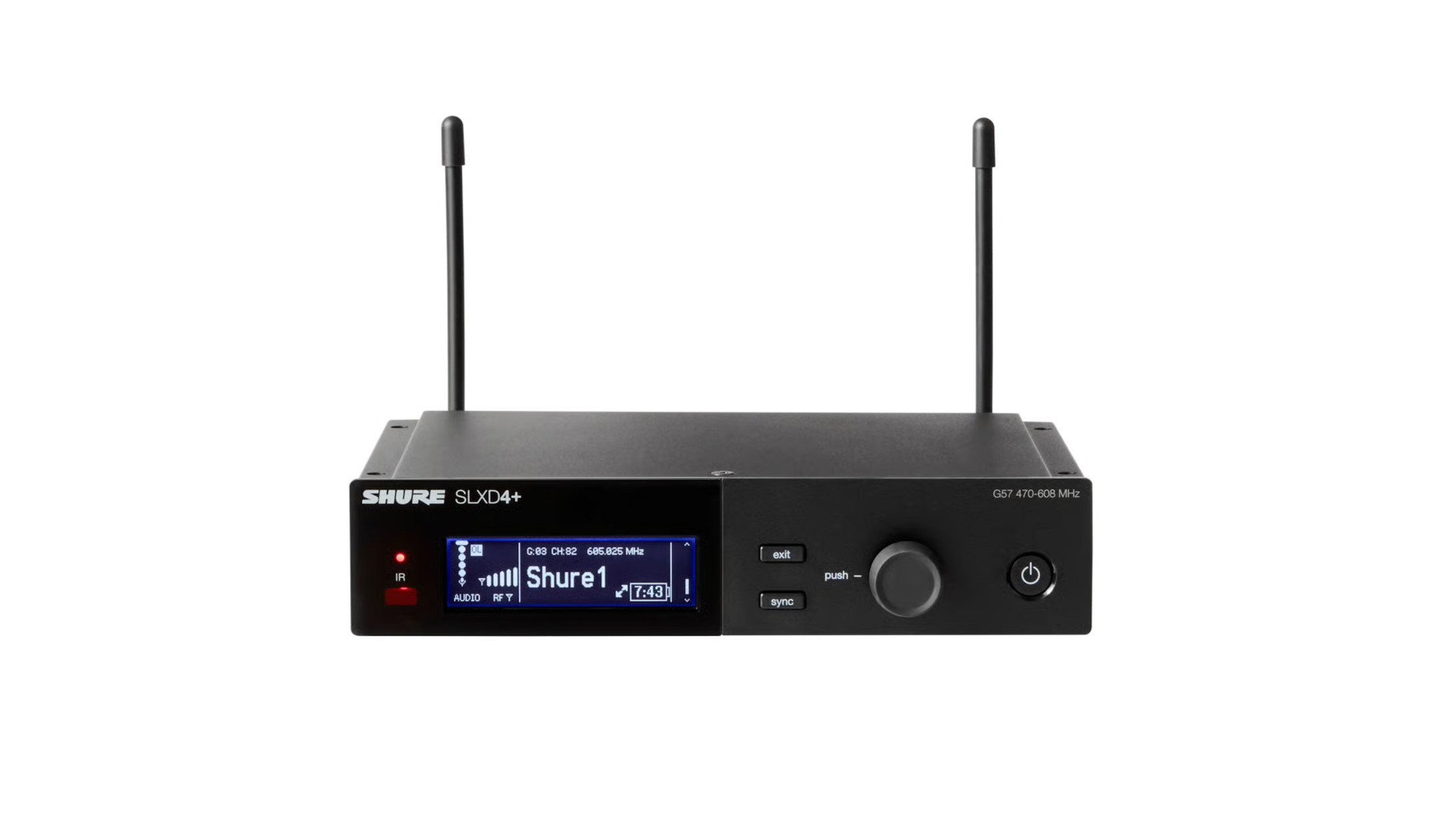 Shure-SLXD24-B87A-Digitales-Drahtlossystem-mit-Beta-R-87A-Handsender-Kondensator-Supernierencharakteristik-Frequenzband-K55