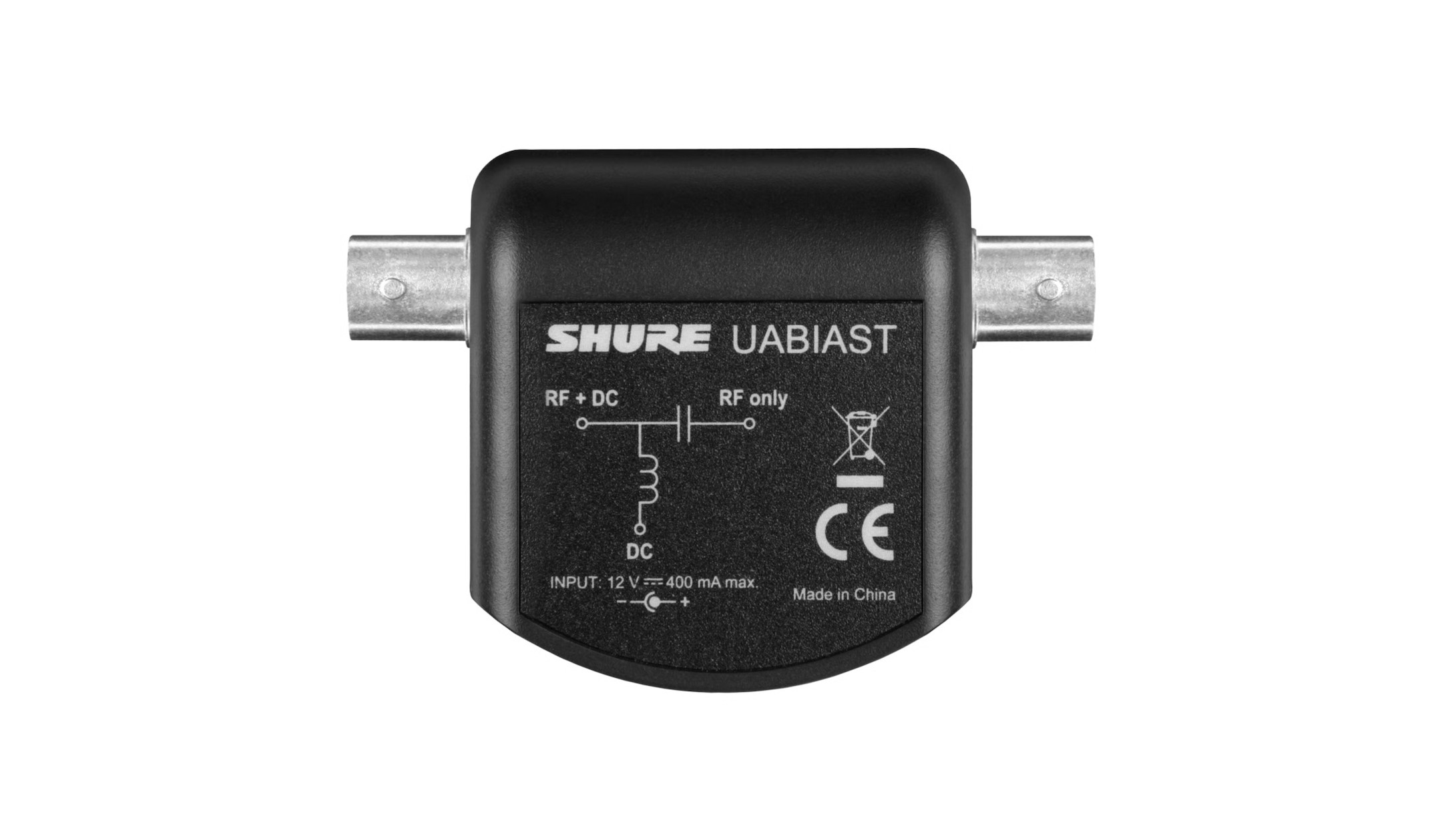 Shure-UABIAST-BNC-Adapter-zur-Spannungsversorgung-EU-Version